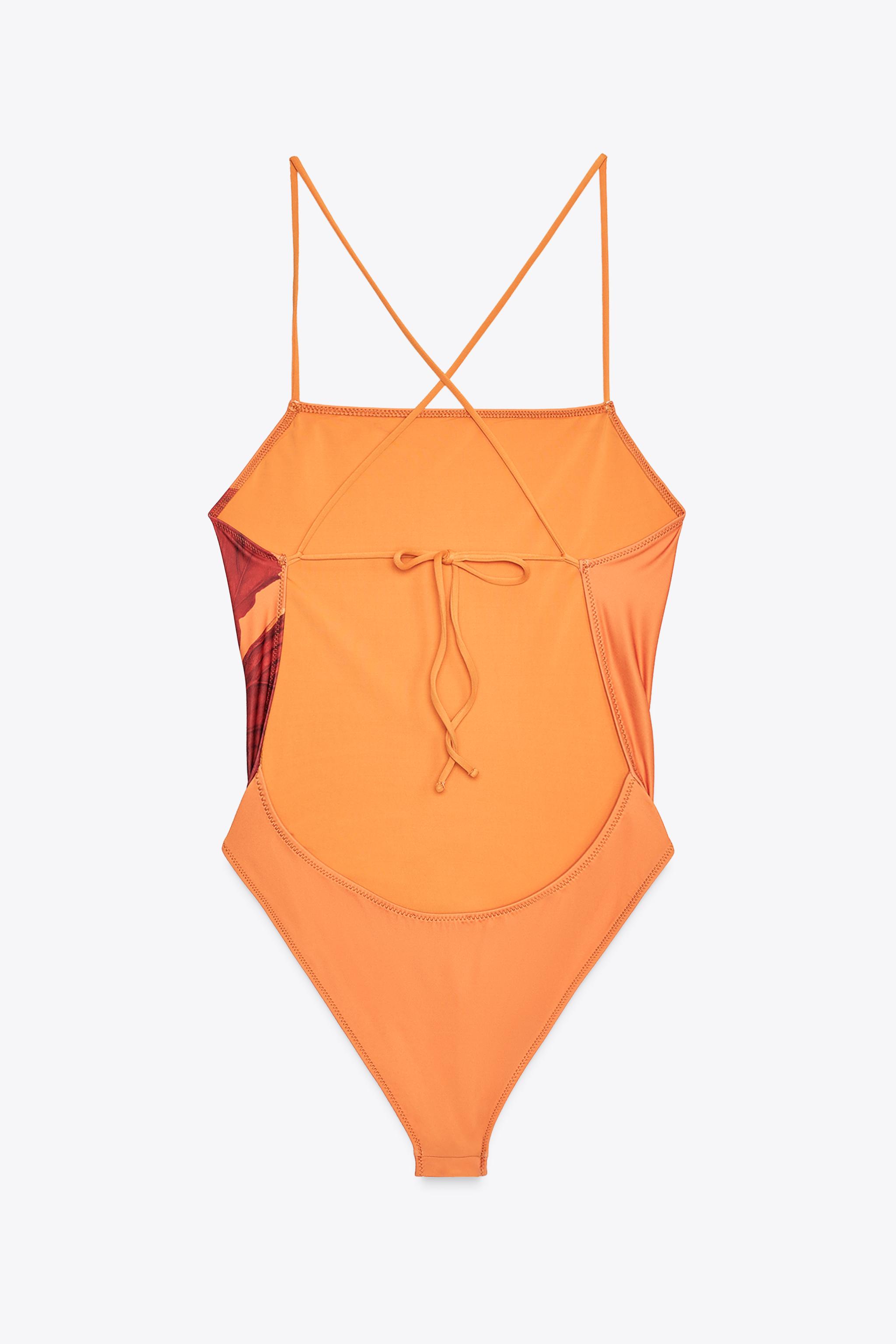 FLORAL PRINT SWIMSUIT