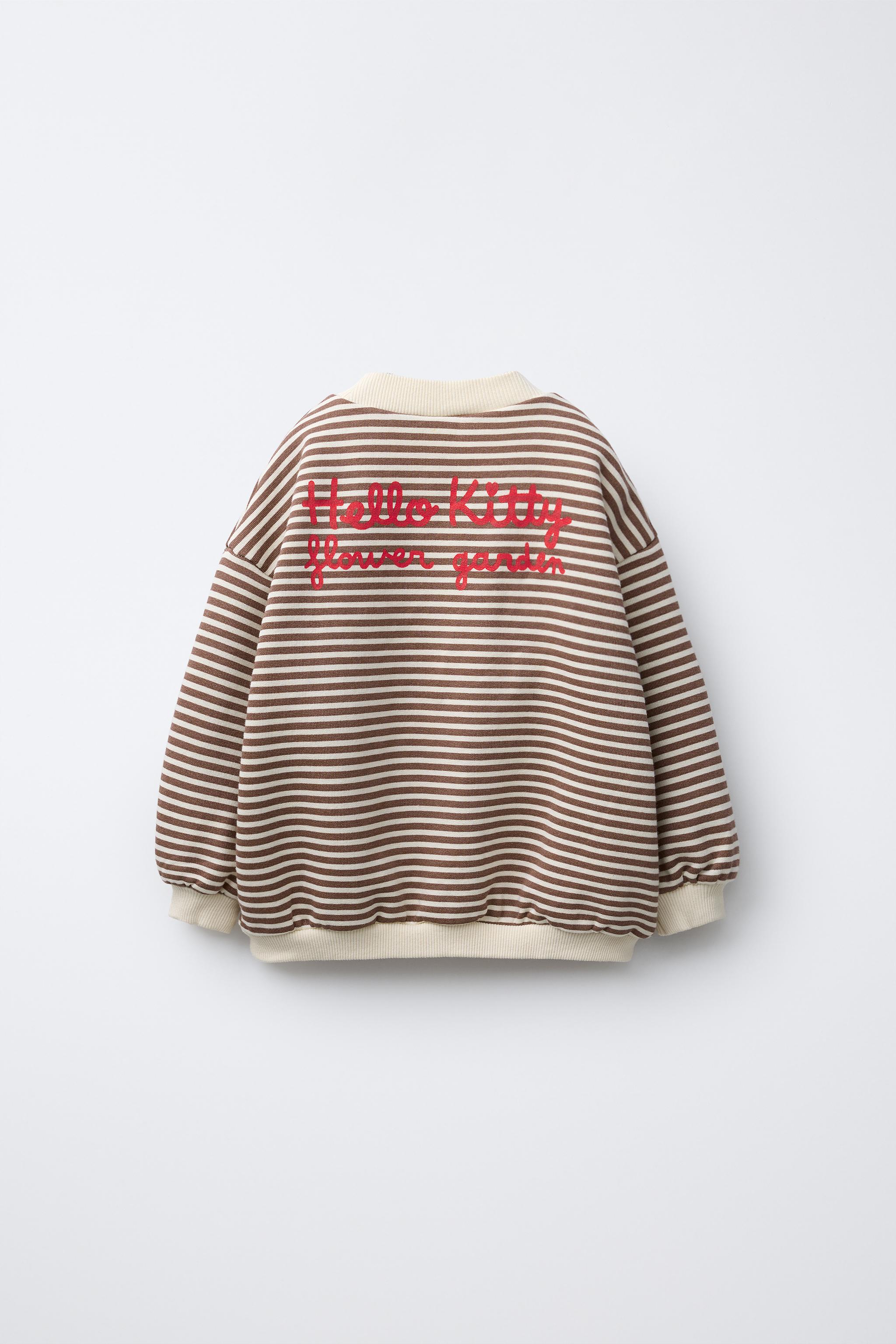 STRIPED HELLO KITTY © SANRIO SWEATSHIRT