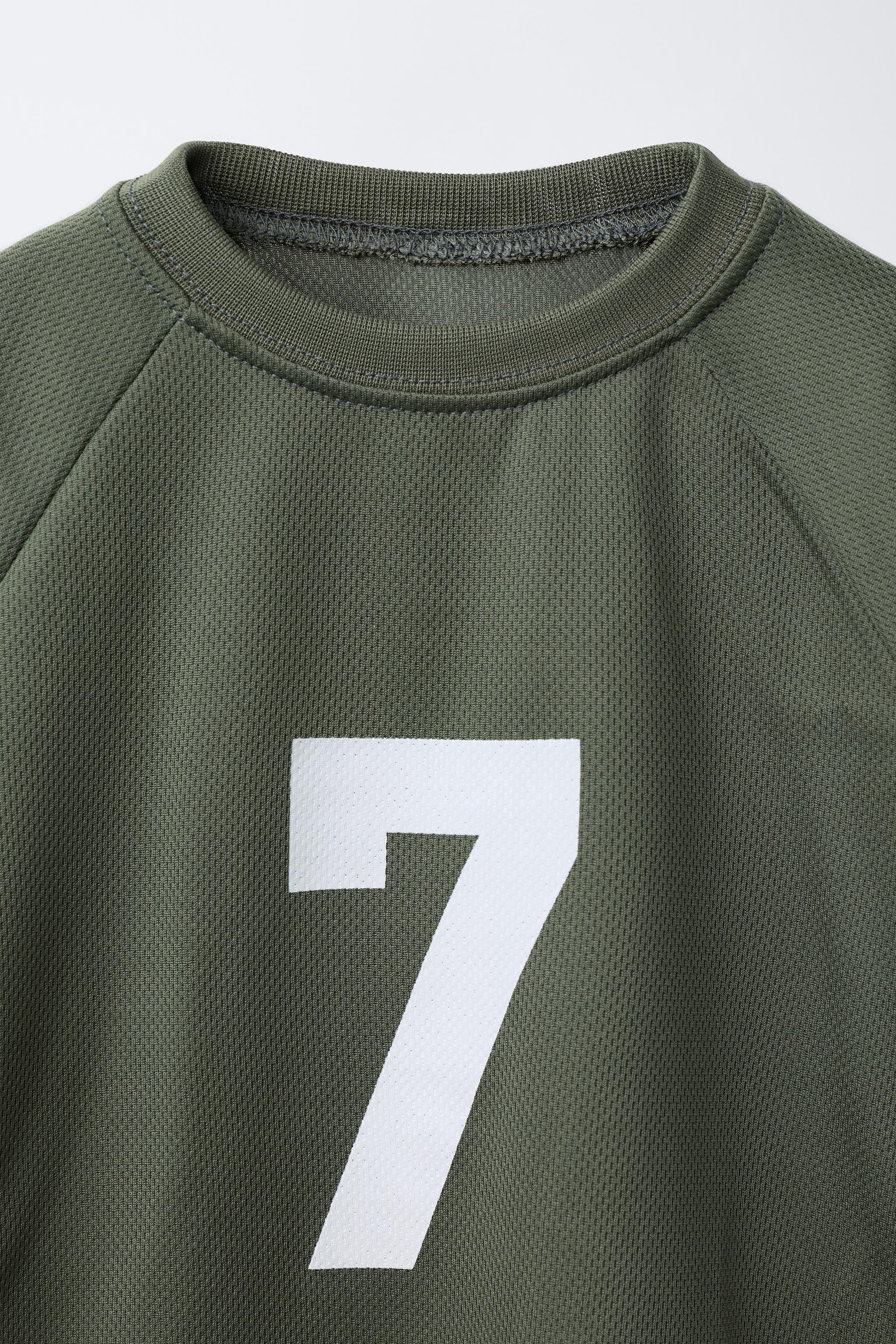 NUMBER TECHNICAL T-SHIRT
