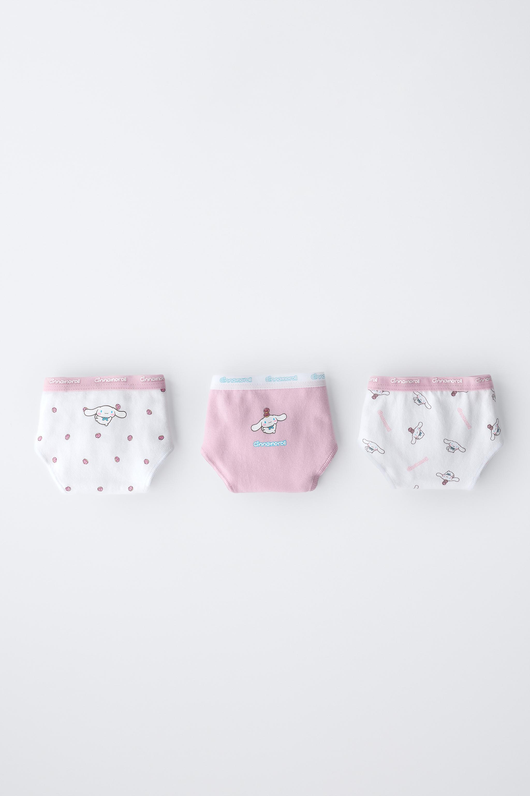 AGES 6-14 / THREE-PACK OF CINNAMOROLL © SANRIO UNDERWEAR