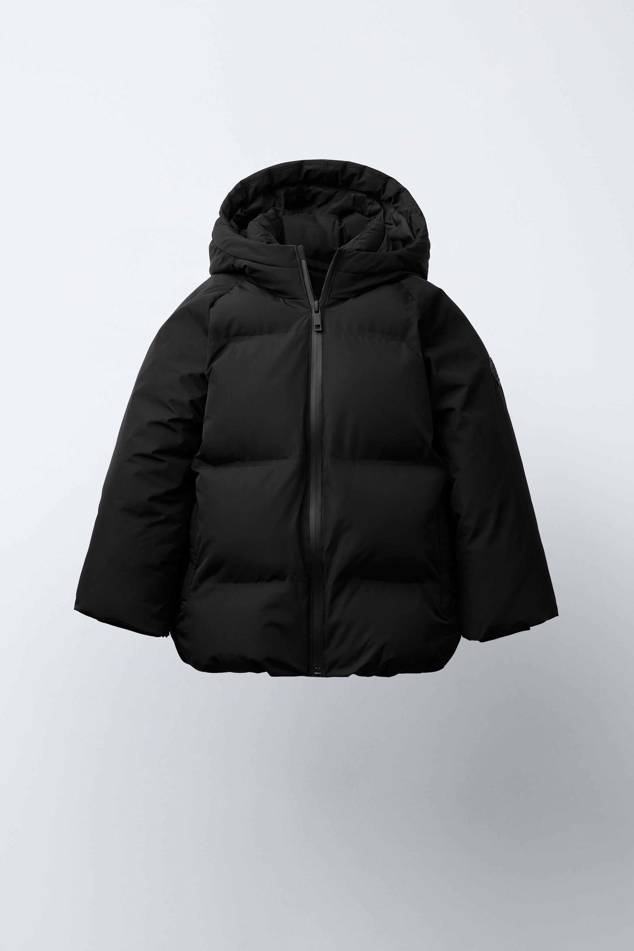 WATER REPELLENT HOODED PUFFER JACKET