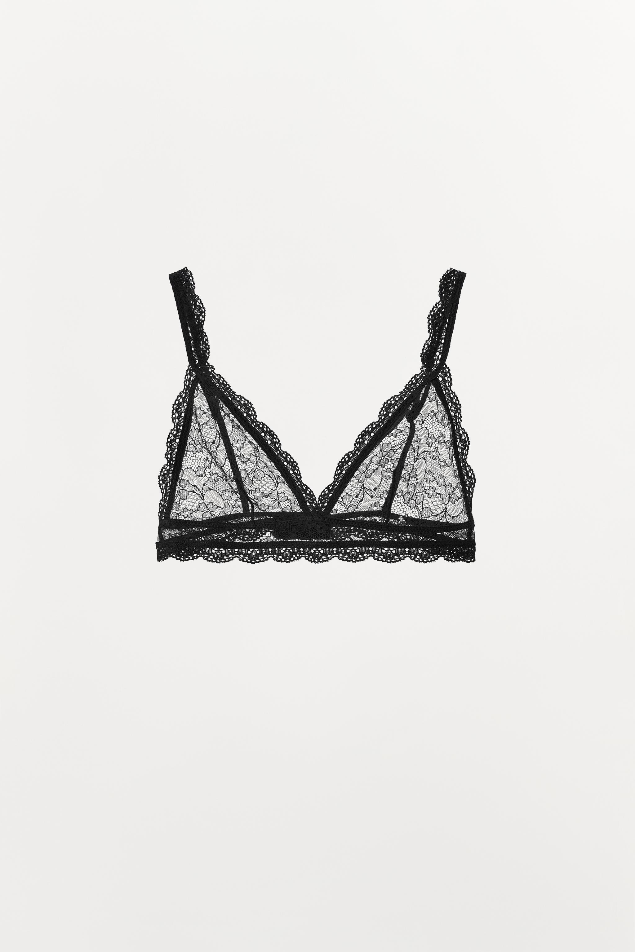 LACE TRIANGLE BRALETTE
