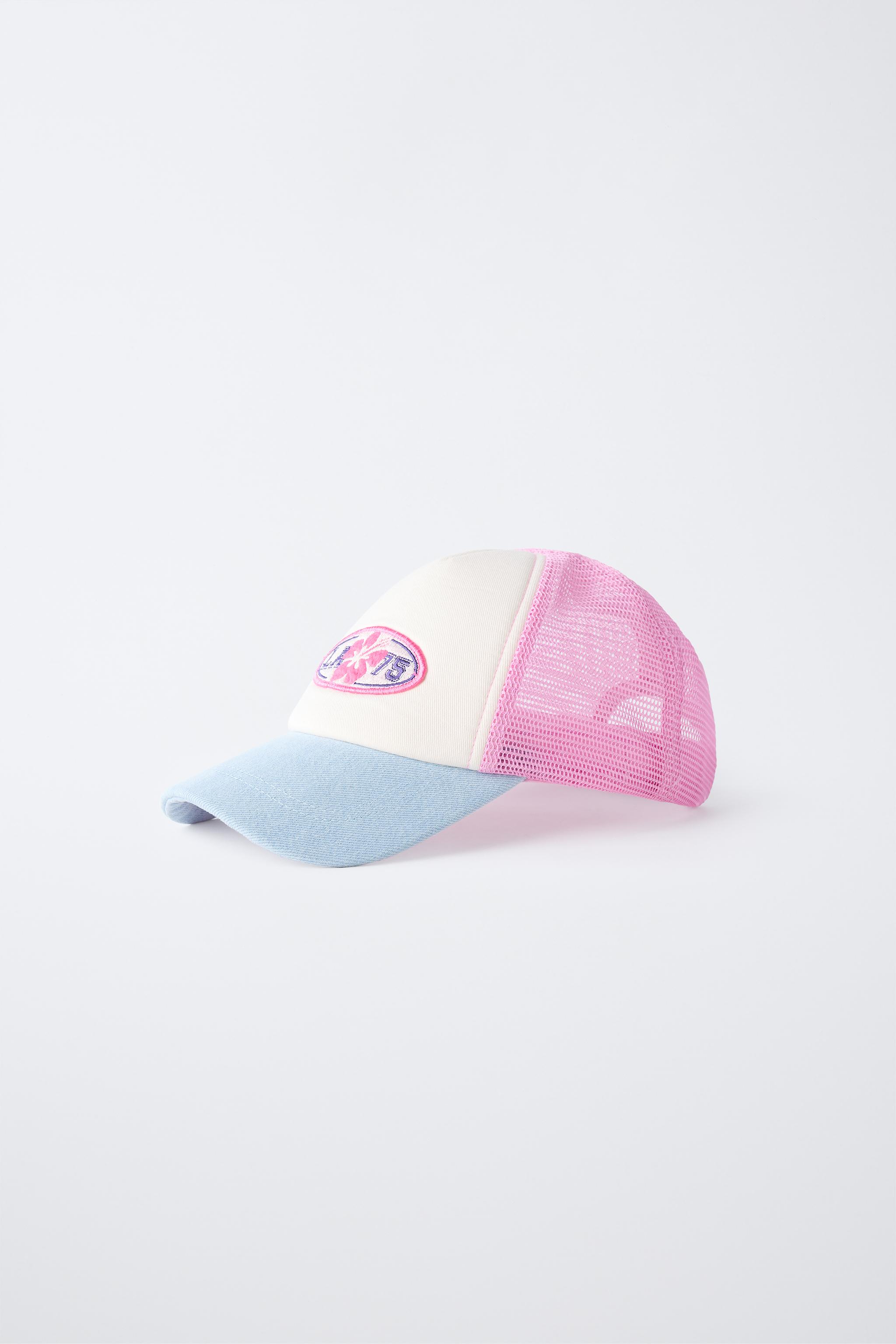 6-14 YEARS/ EMBROIDERED MESH CAP