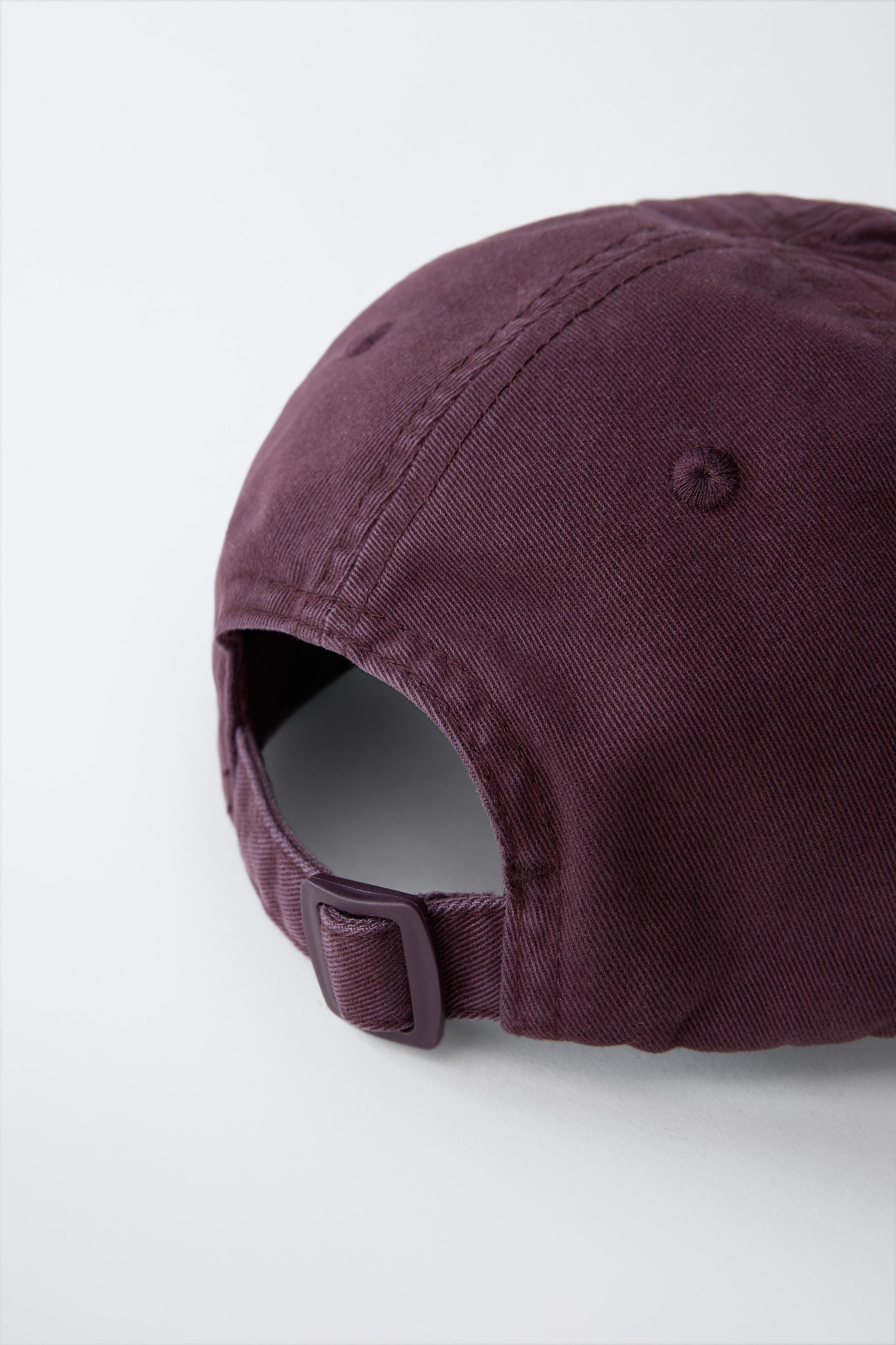 3-14 YEARS/WASHED EFFECT EMBROIDERED TEXT CAP