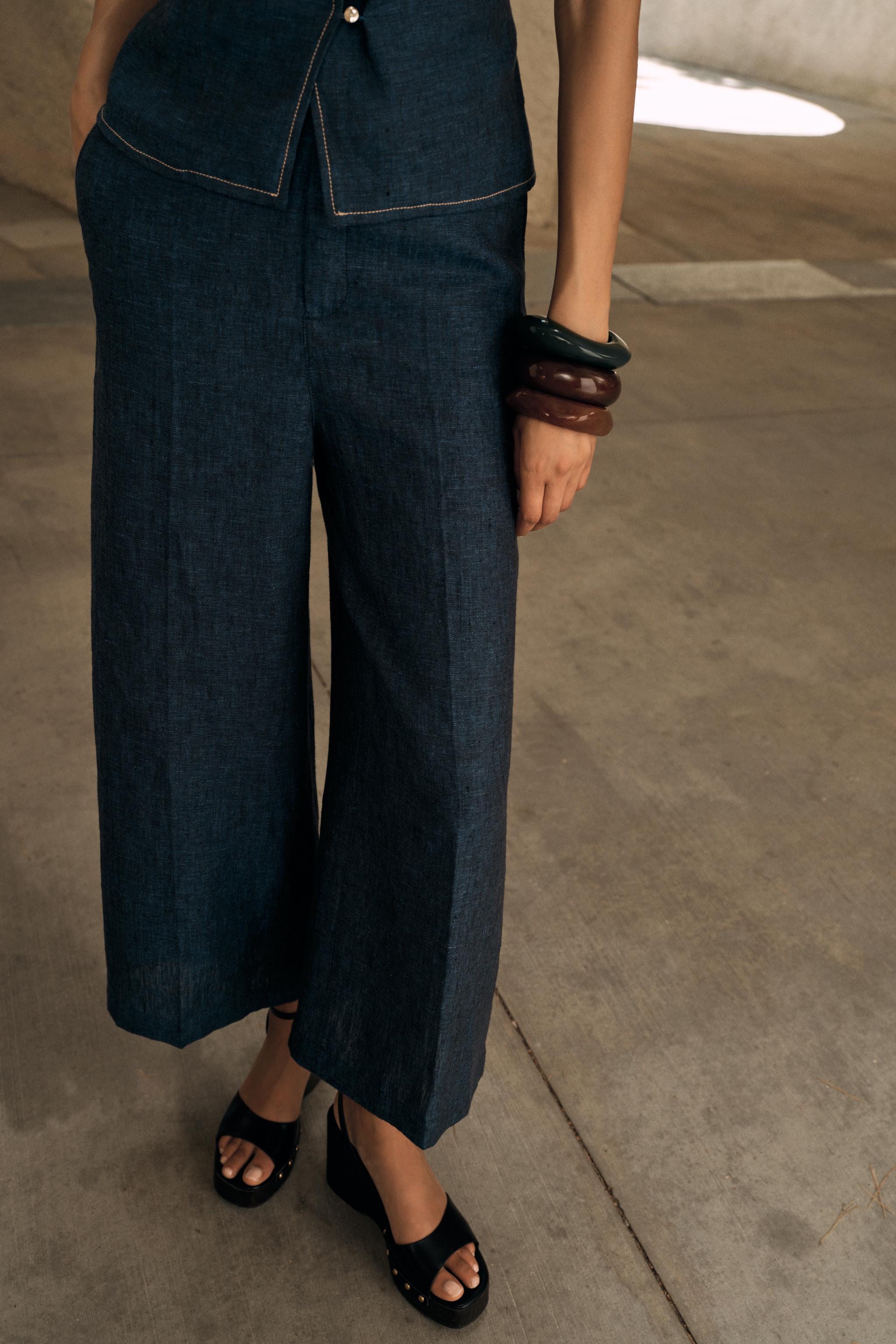 LINEN CULOTTES