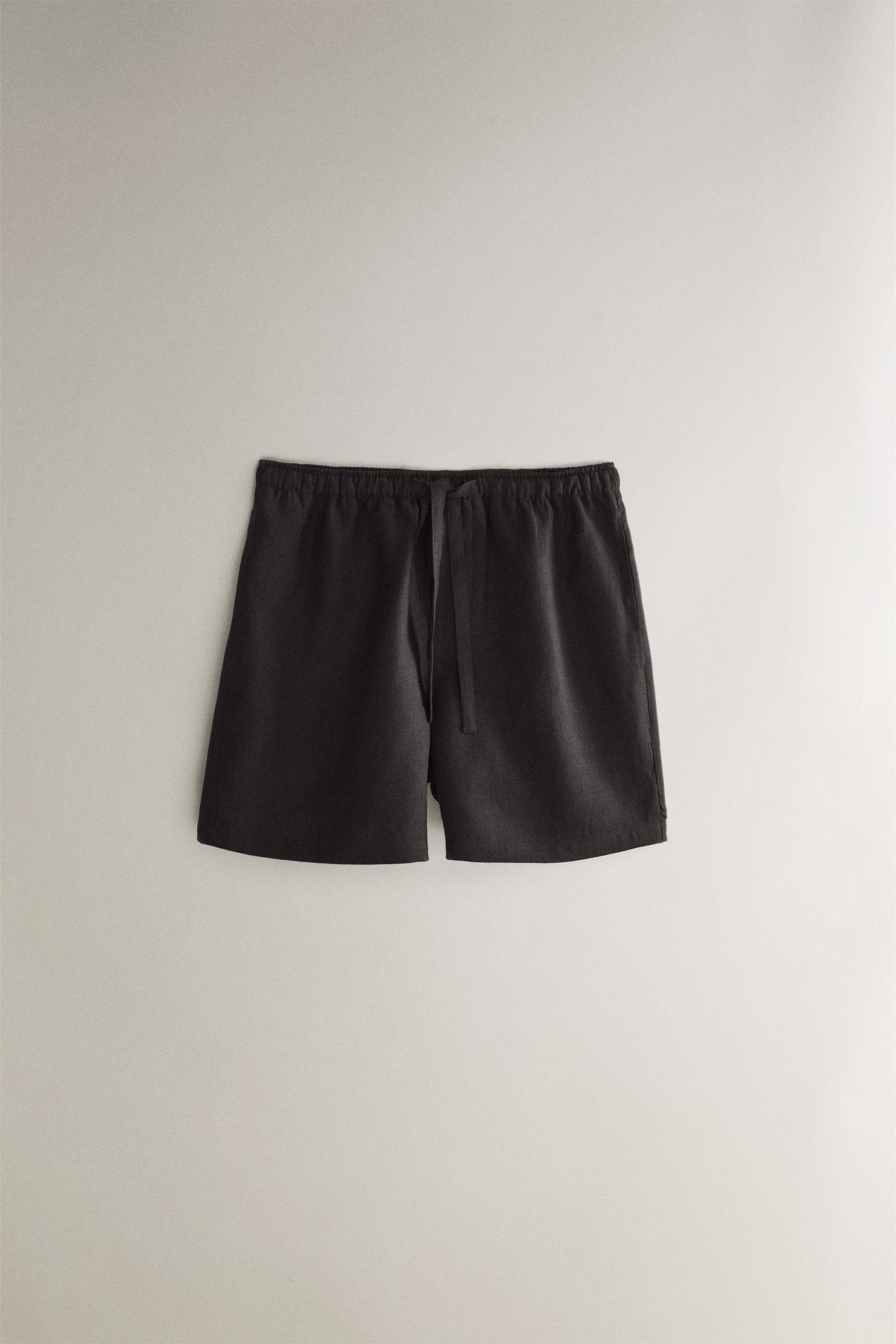 LINEN SHORTS