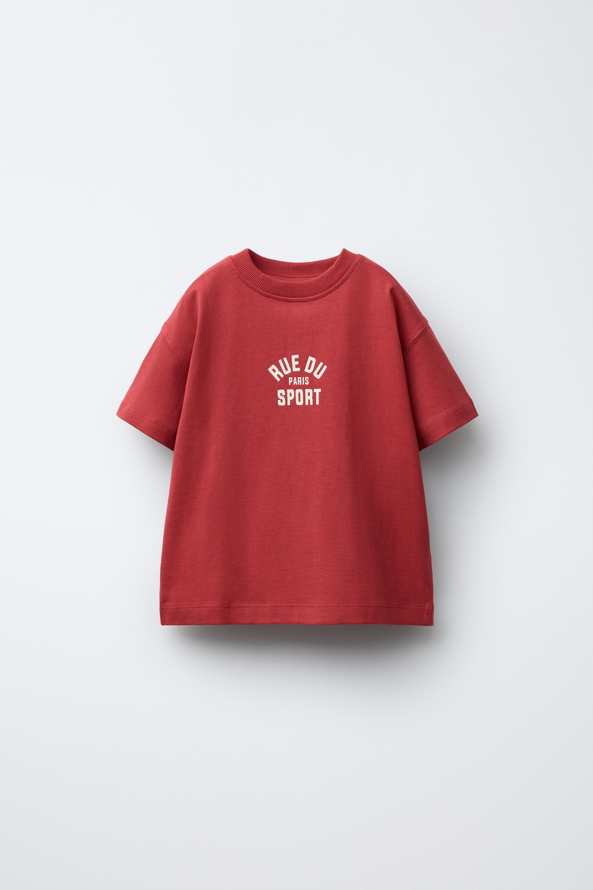 TEXT JOGGING T-SHIRT