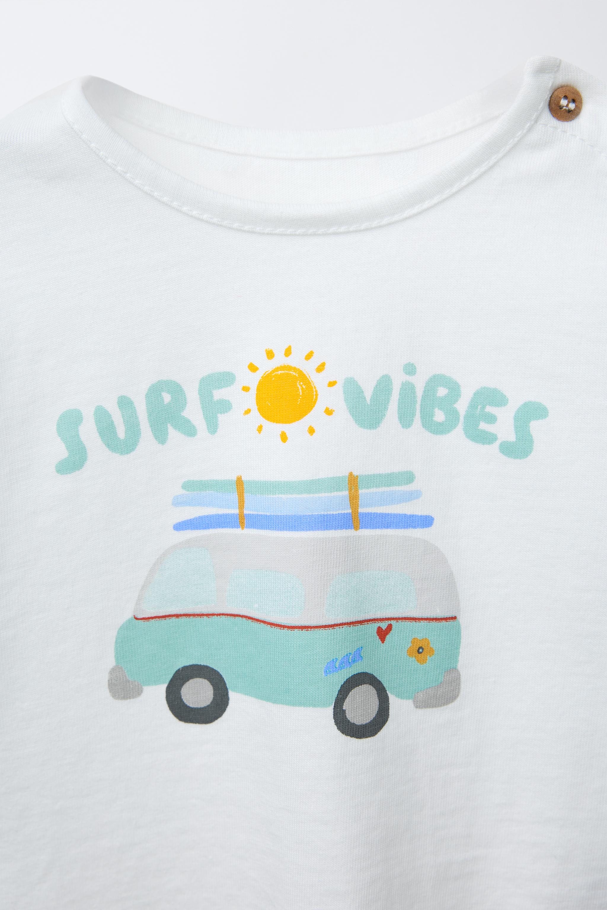 SURF PRINT T-SHIRT