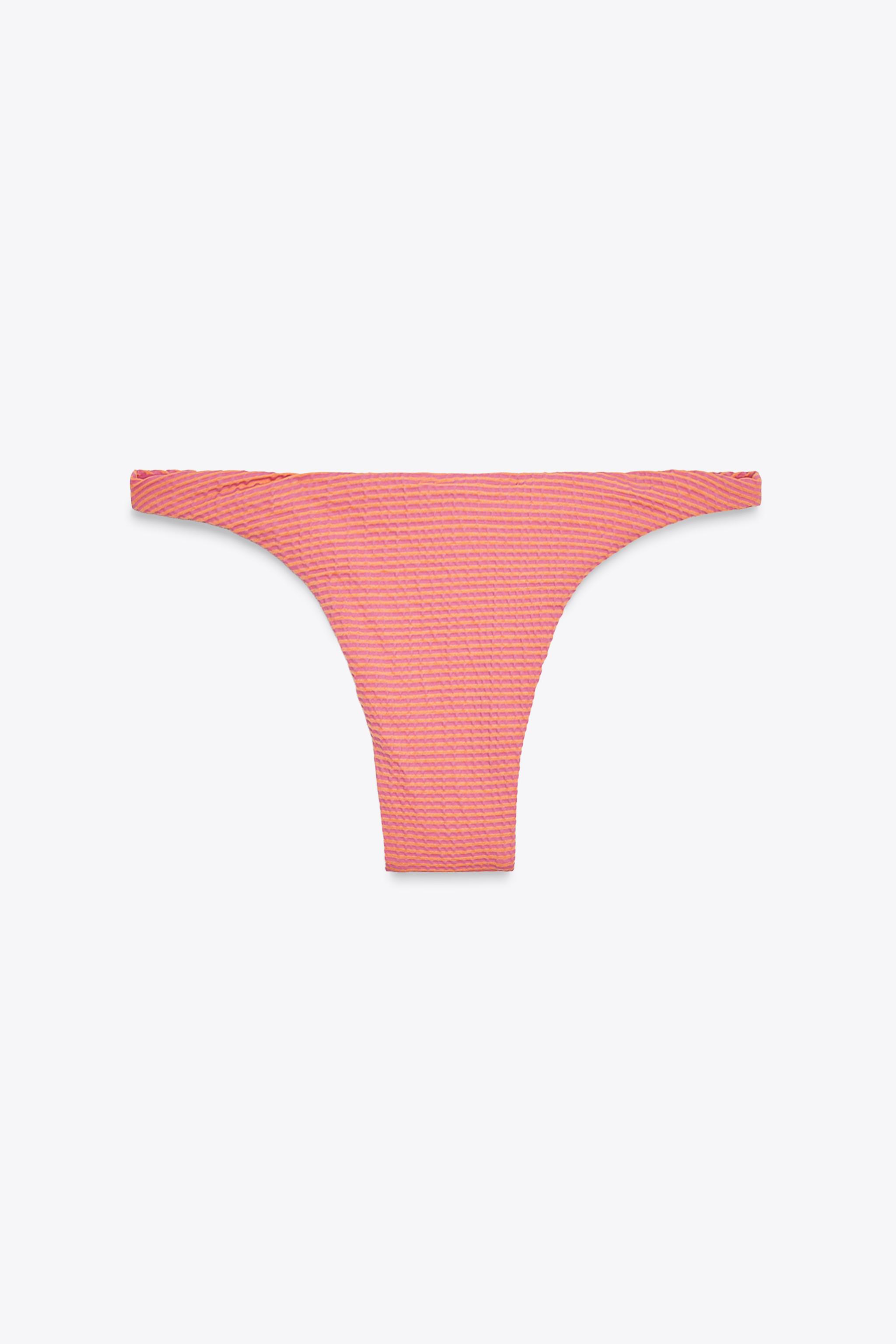 STRIPED BIKINI BOTTOMS