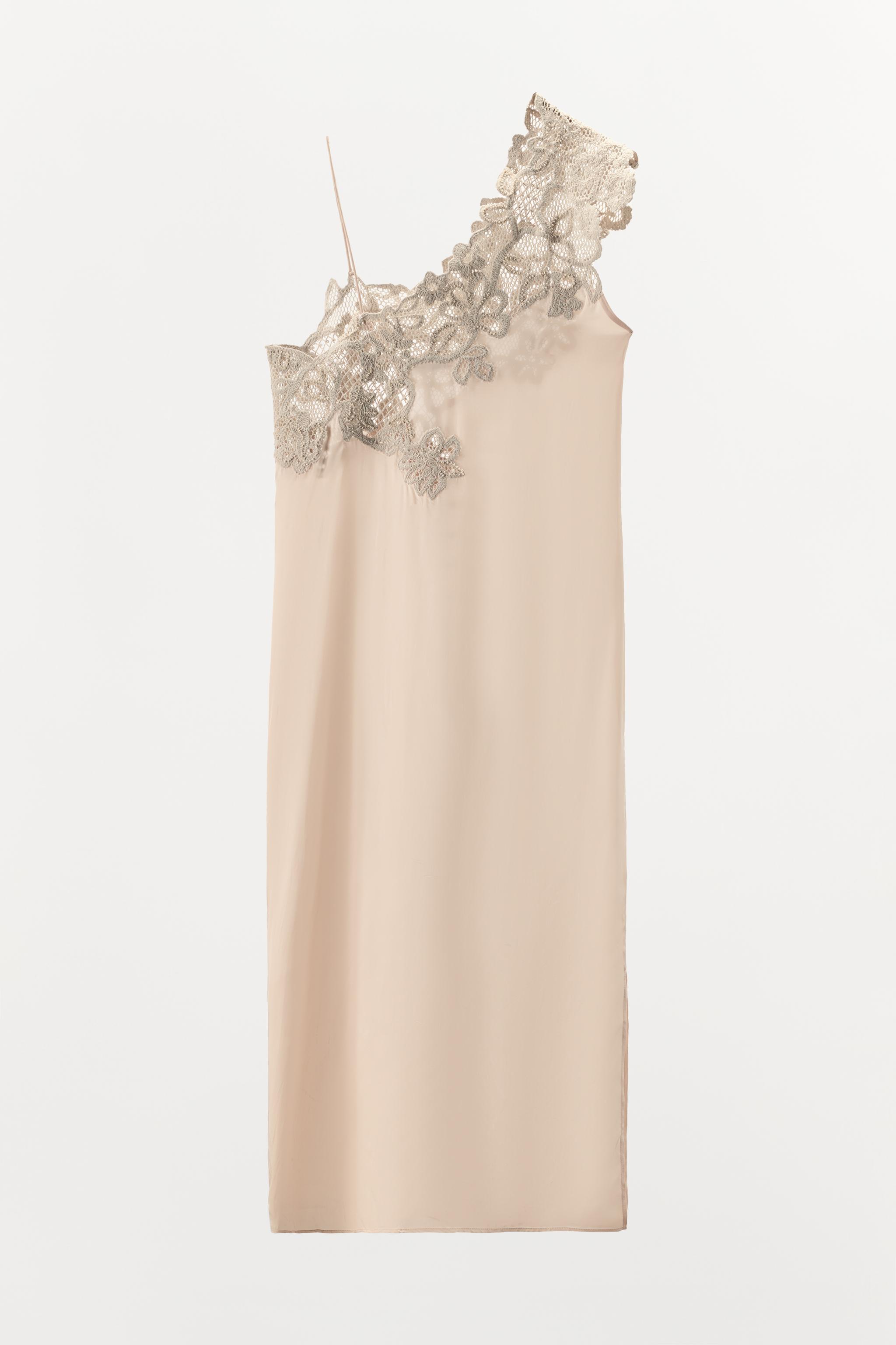 LIMITED EDITION ASYMMETRIC CROCHET DRESS