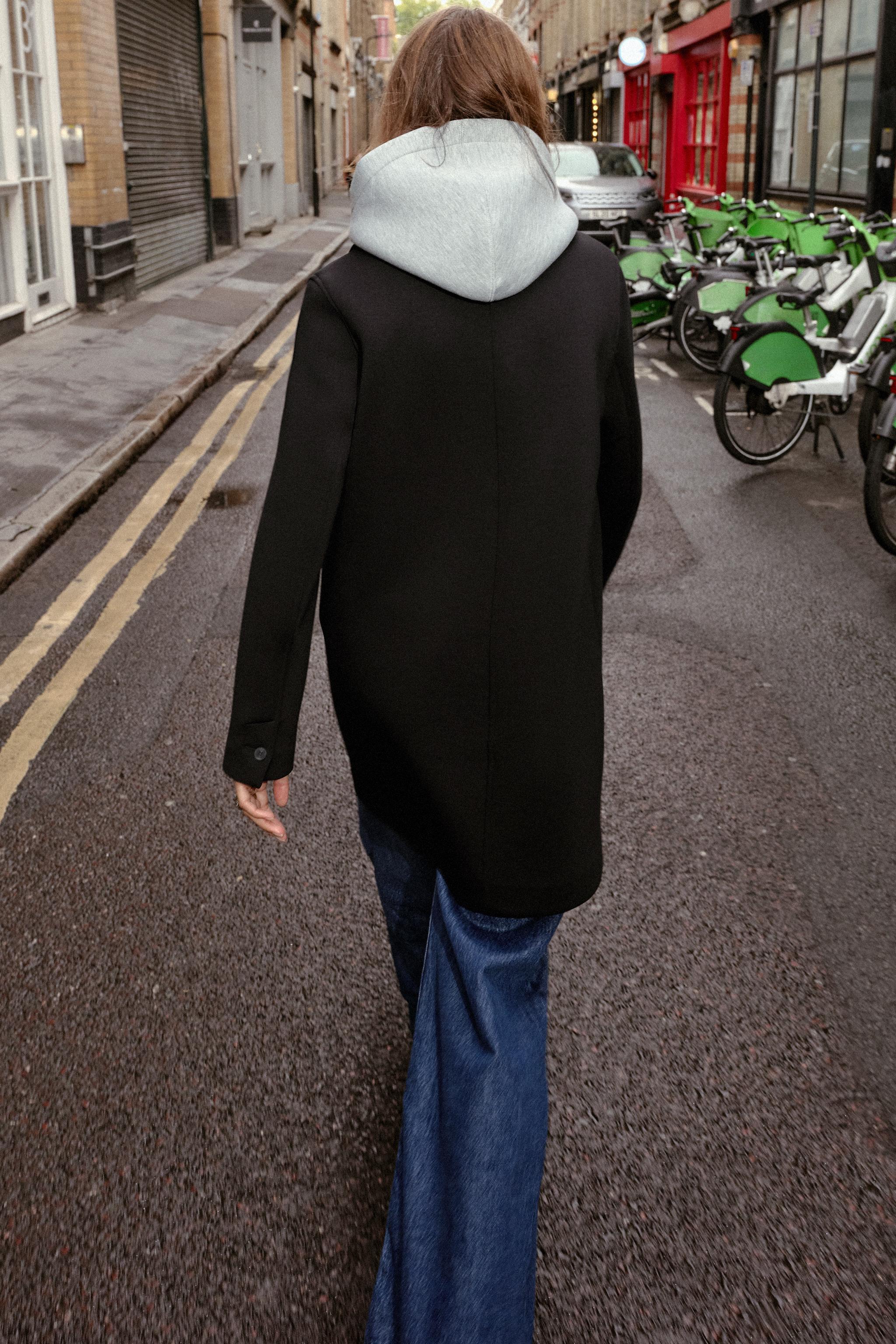 COMBINED HOODED COAT