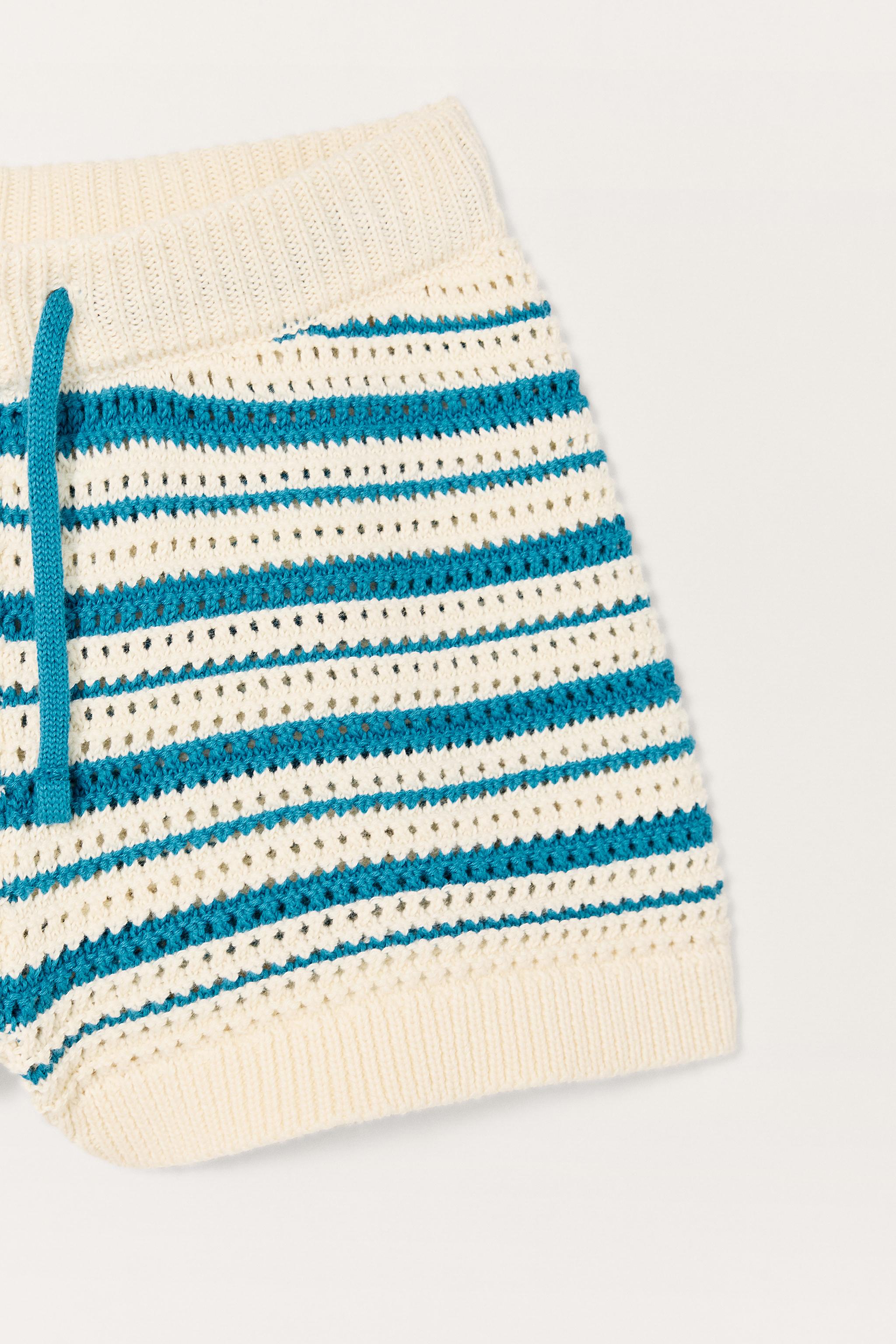 STRIPED KNIT SHORTS LIMITED EDITION