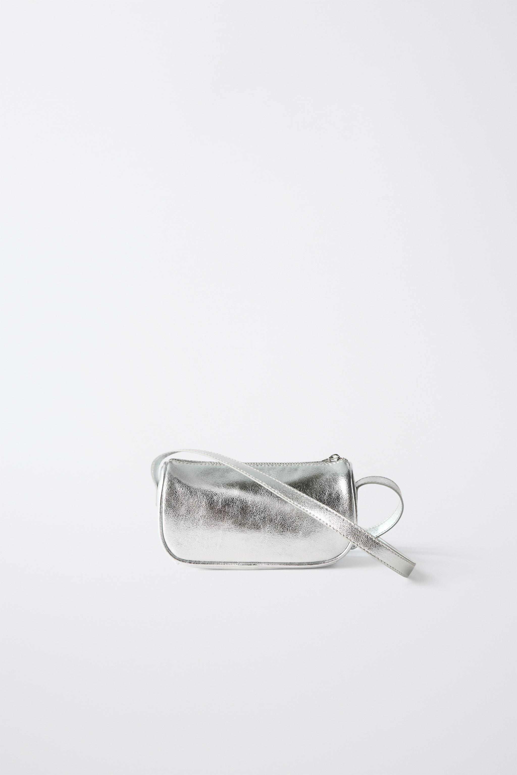 METALLIC CROSSBODY BAG