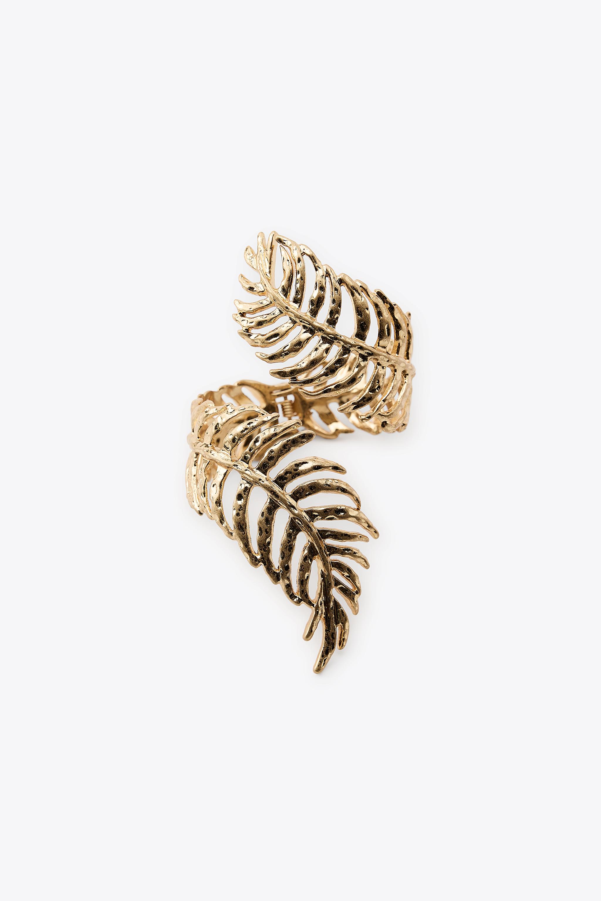 ARECA LEAF COILED BRACELET
