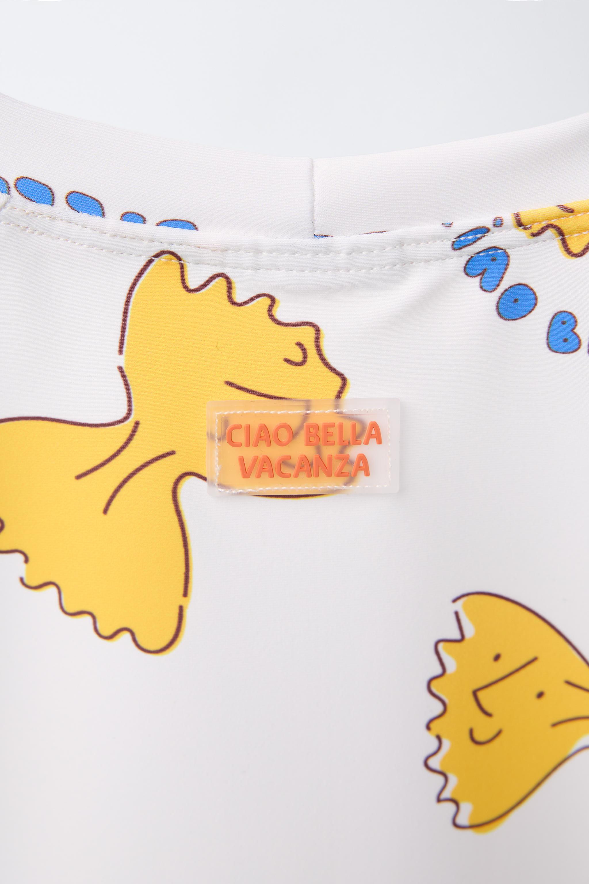 2-6 YEARS/ PRINTED RASH GUARD