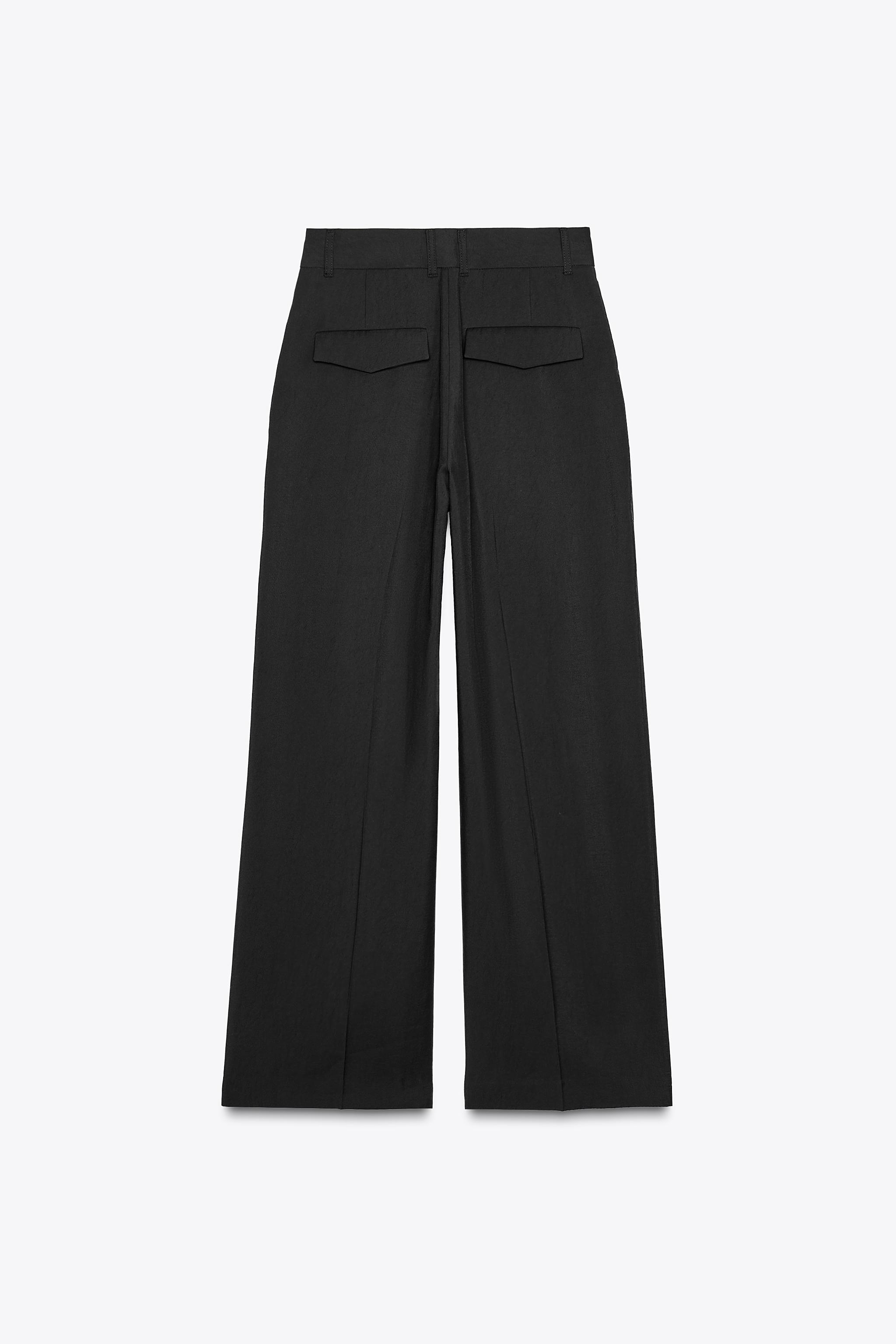 DOUBLE PLEAT FLAP PANTS