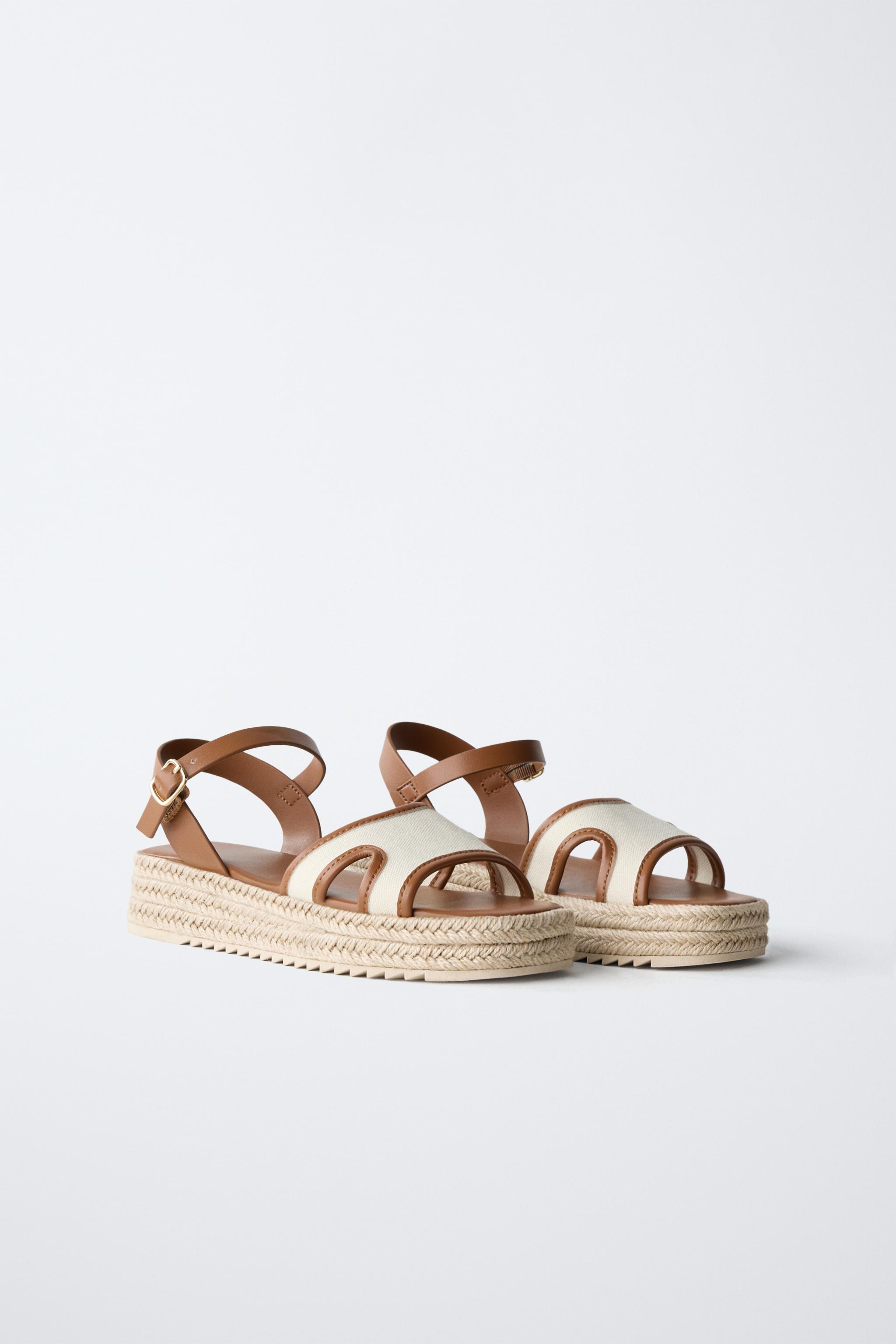 JUTE CANVAS SANDALS