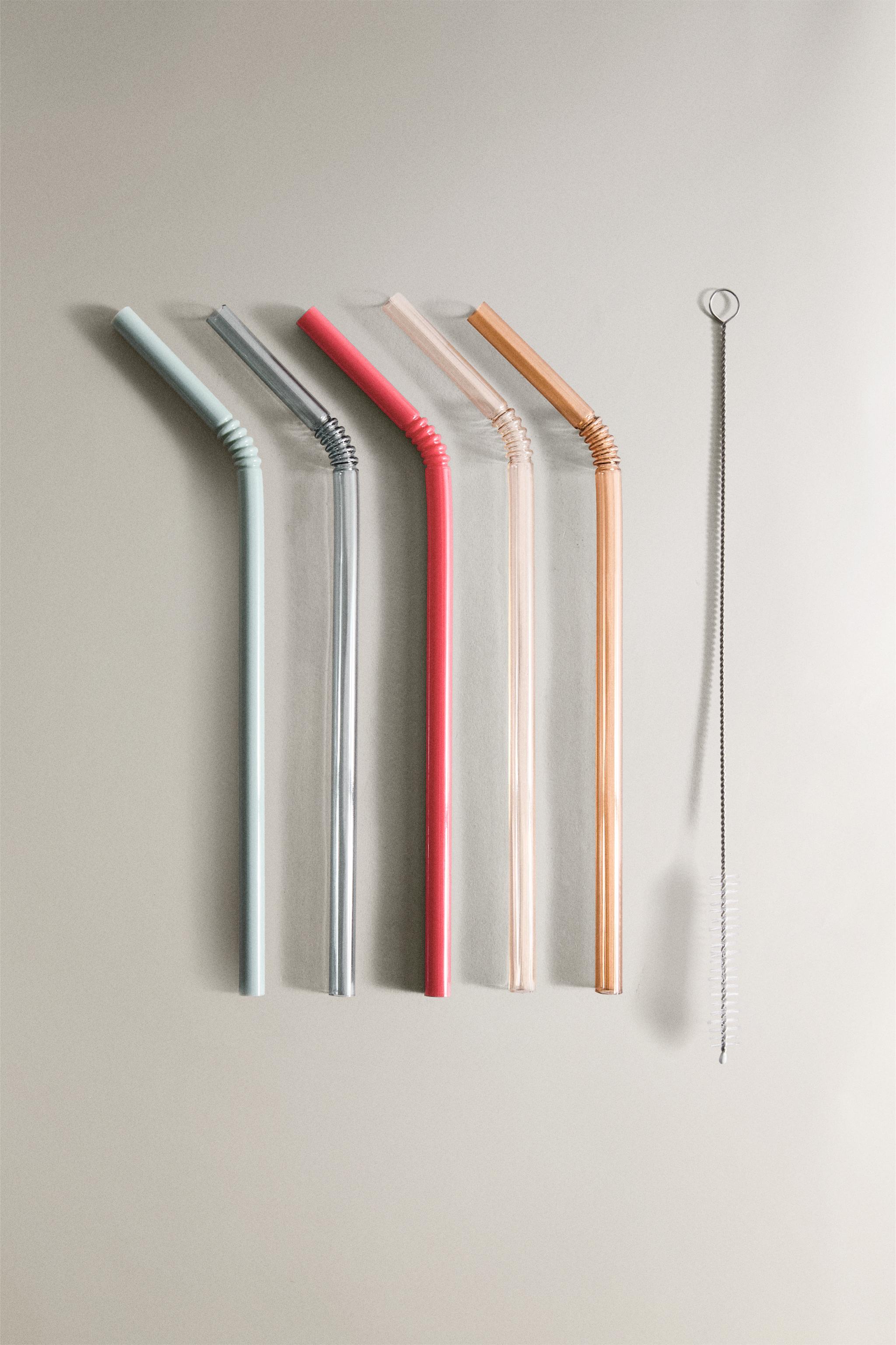 SET OF COLORED TRITAN™ STRAWS (SET OF 5)