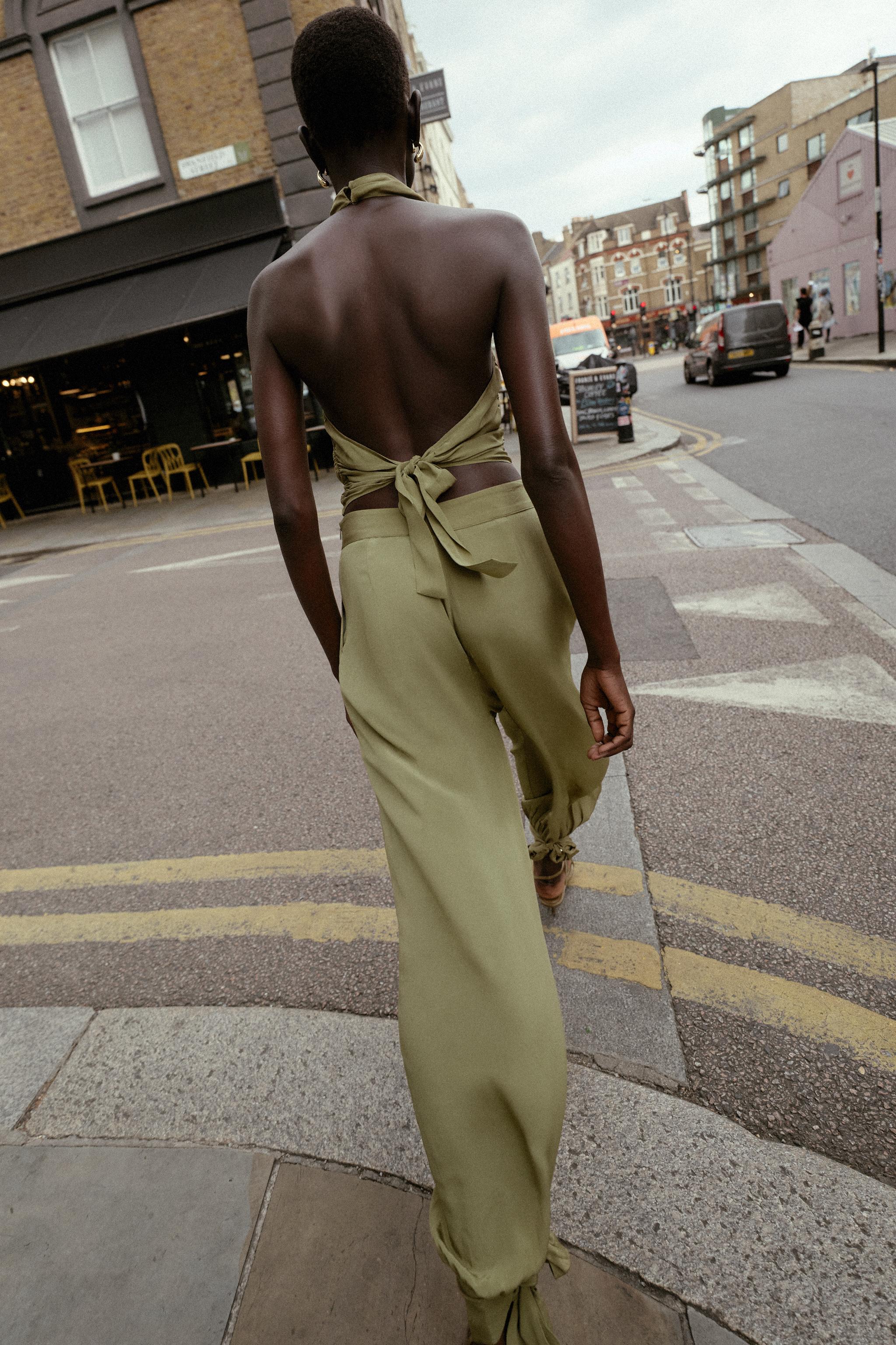 CUFFED BALLOON PANTS