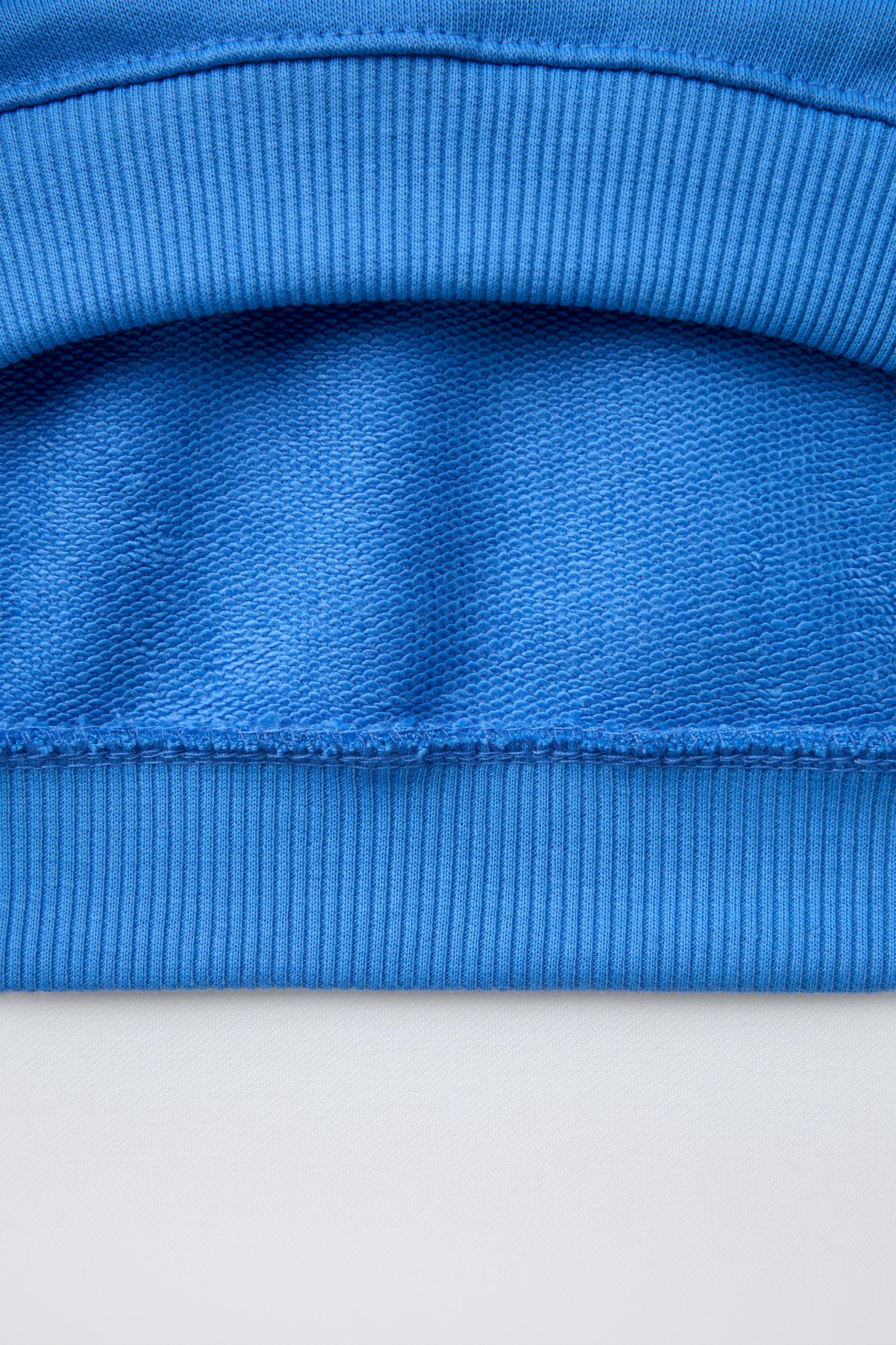 EMBROIDERED TEXT SWEATSHIRT