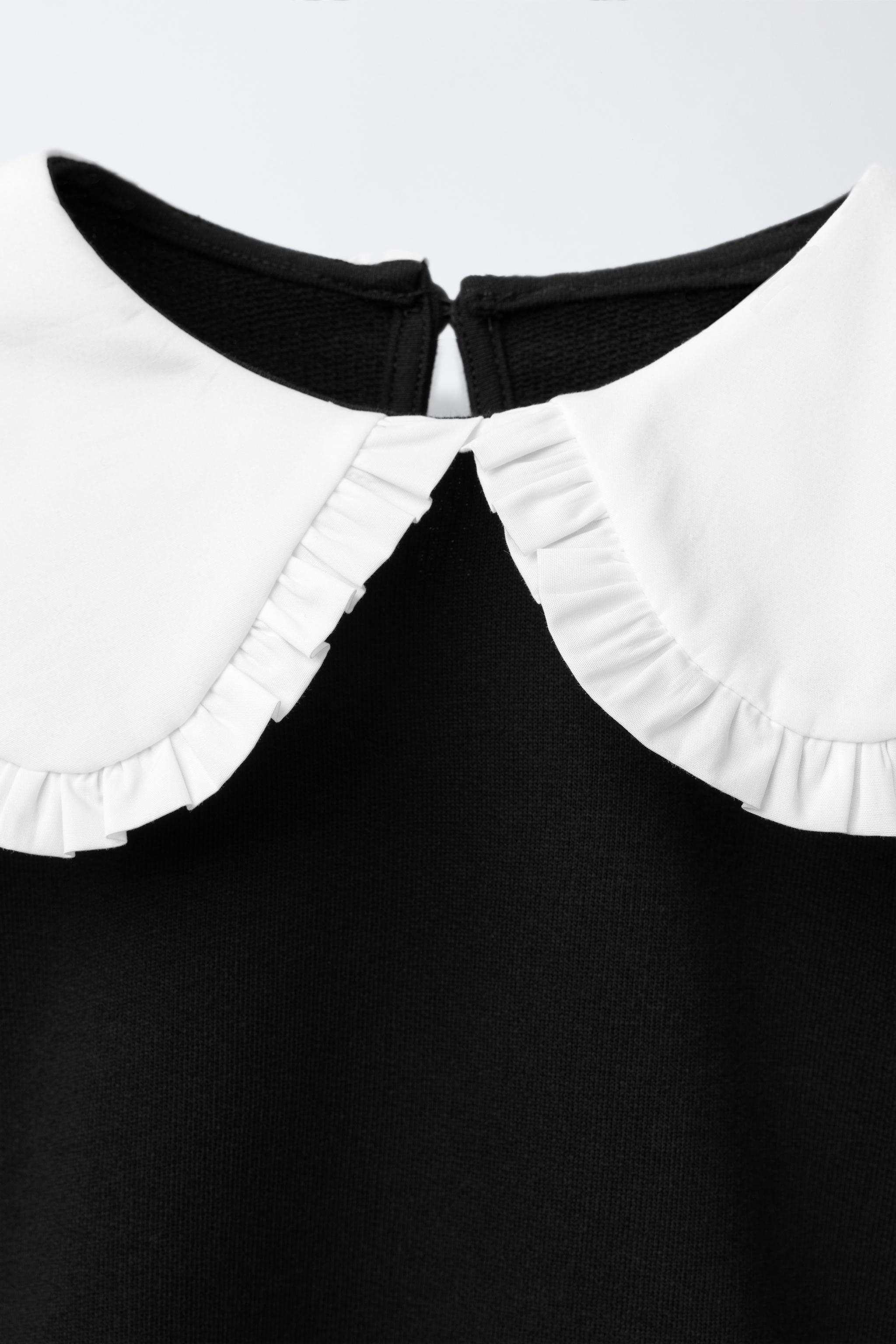 PETER PAN COLLAR SWEATSHIRT