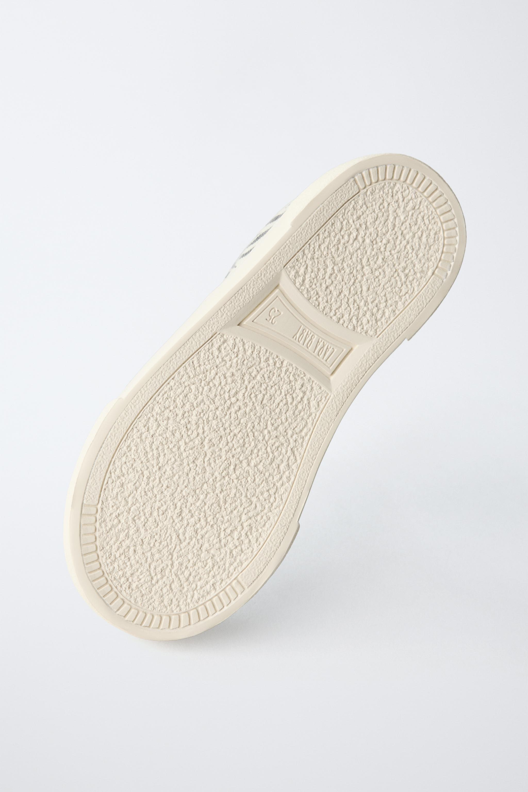 ANIMAL PRINT COTTON SNEAKERS