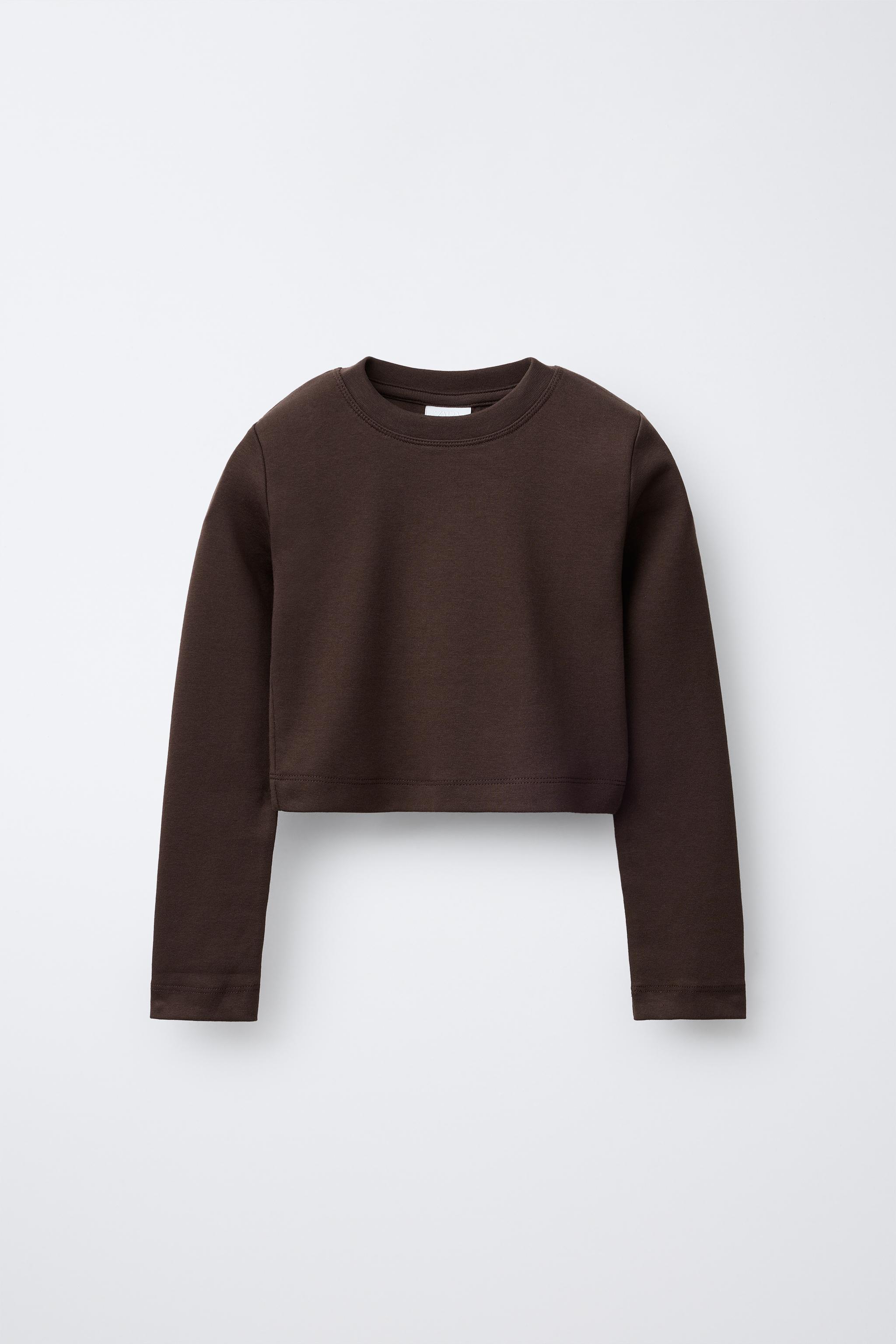 BASIC CROPPED T-SHIRT