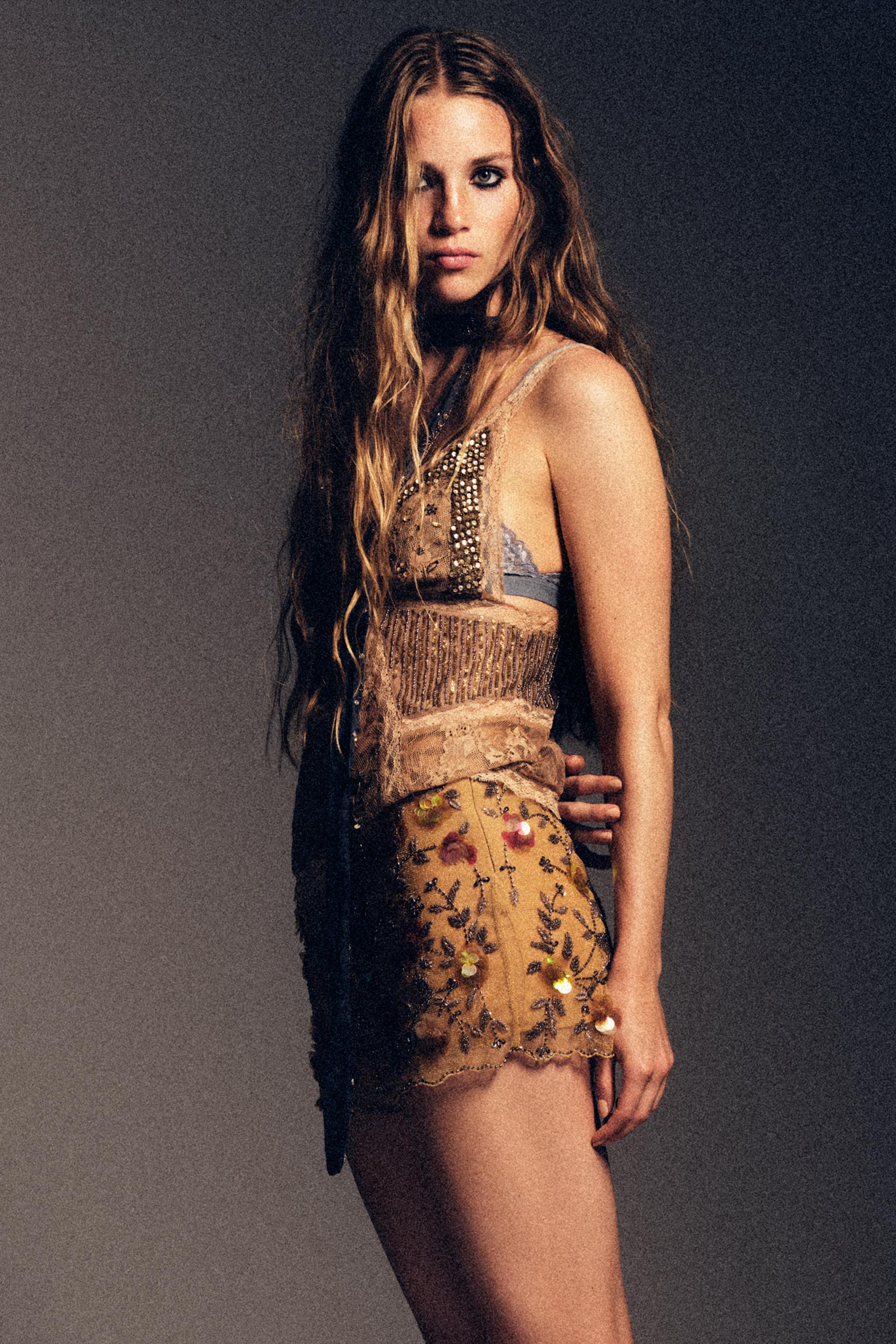 BEADED SEQUIN LIMITED EDITION SHORTS