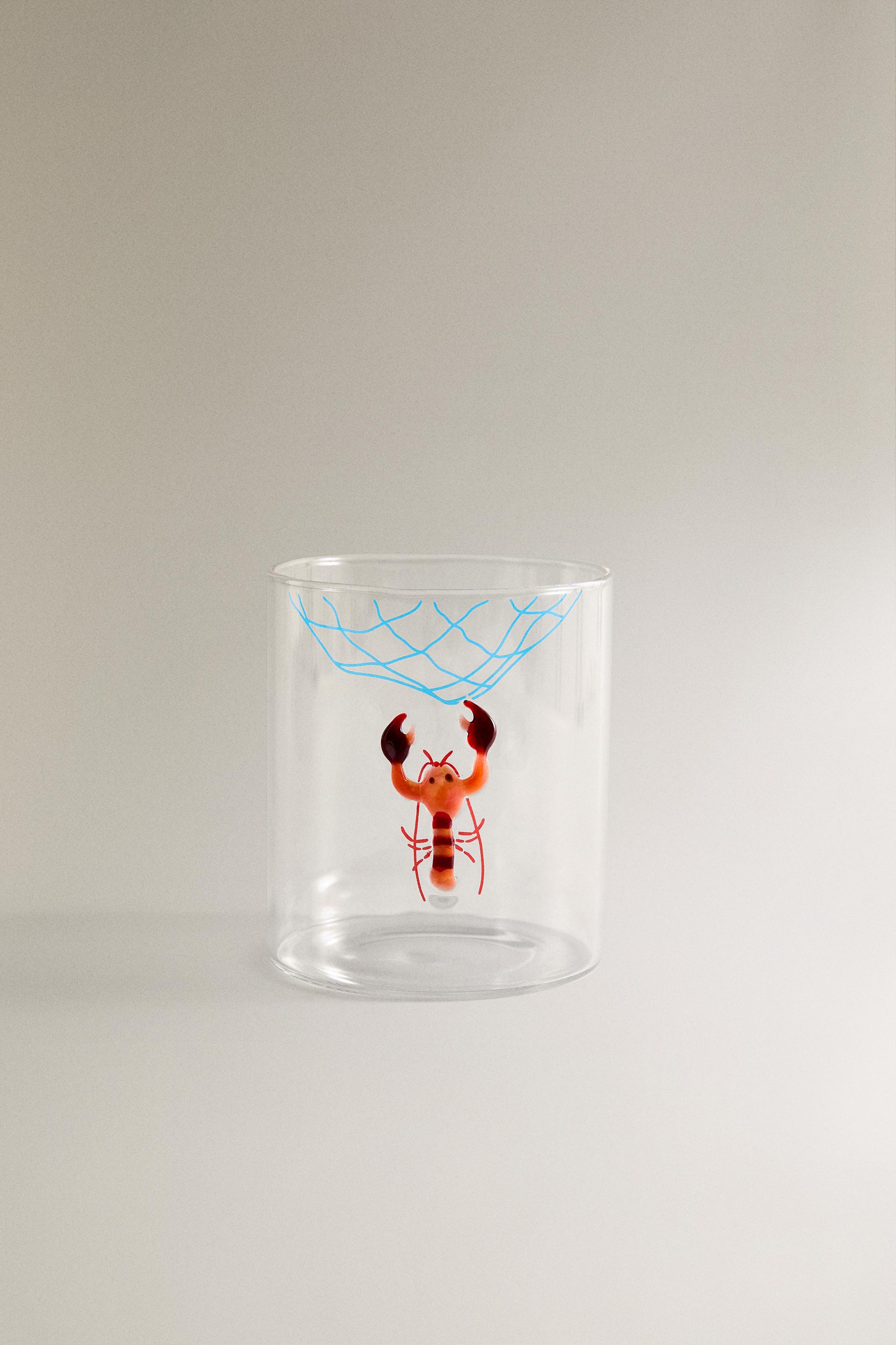 LOBSTER BOROSILICATE GLASS TUMBLER