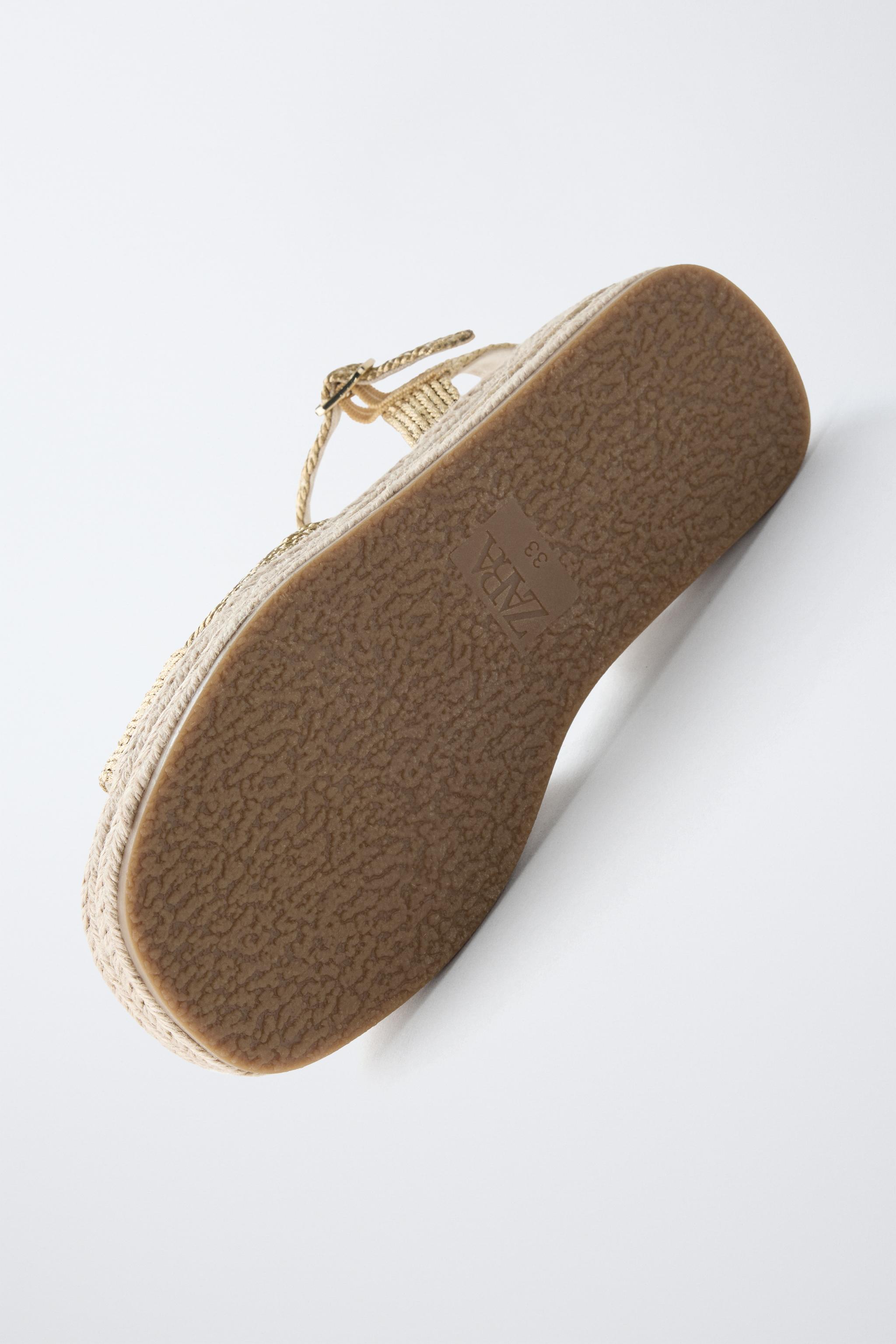 BRAIDED BODY SANDALS