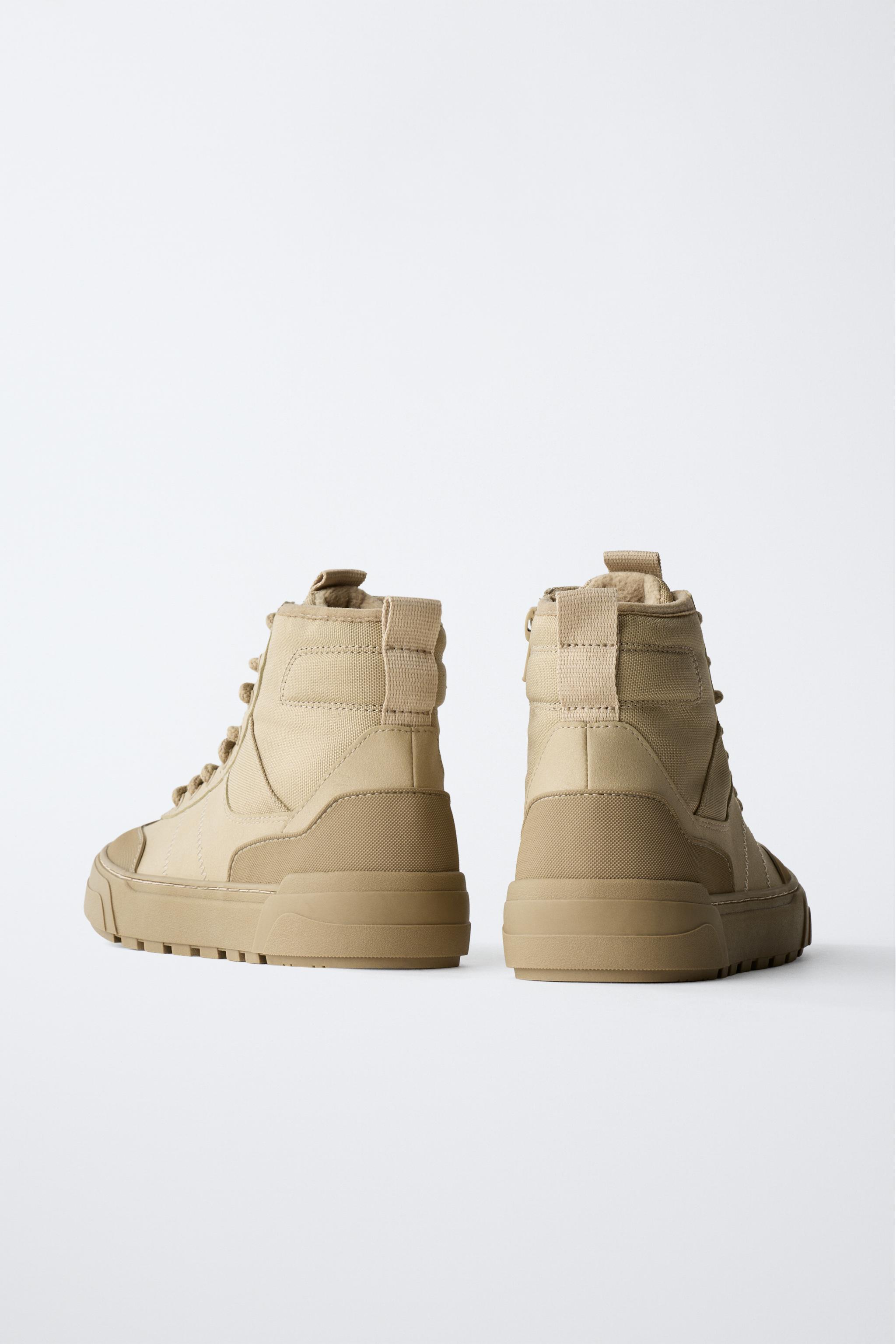 TECHNICAL HIGH-TOP SNEAKERS