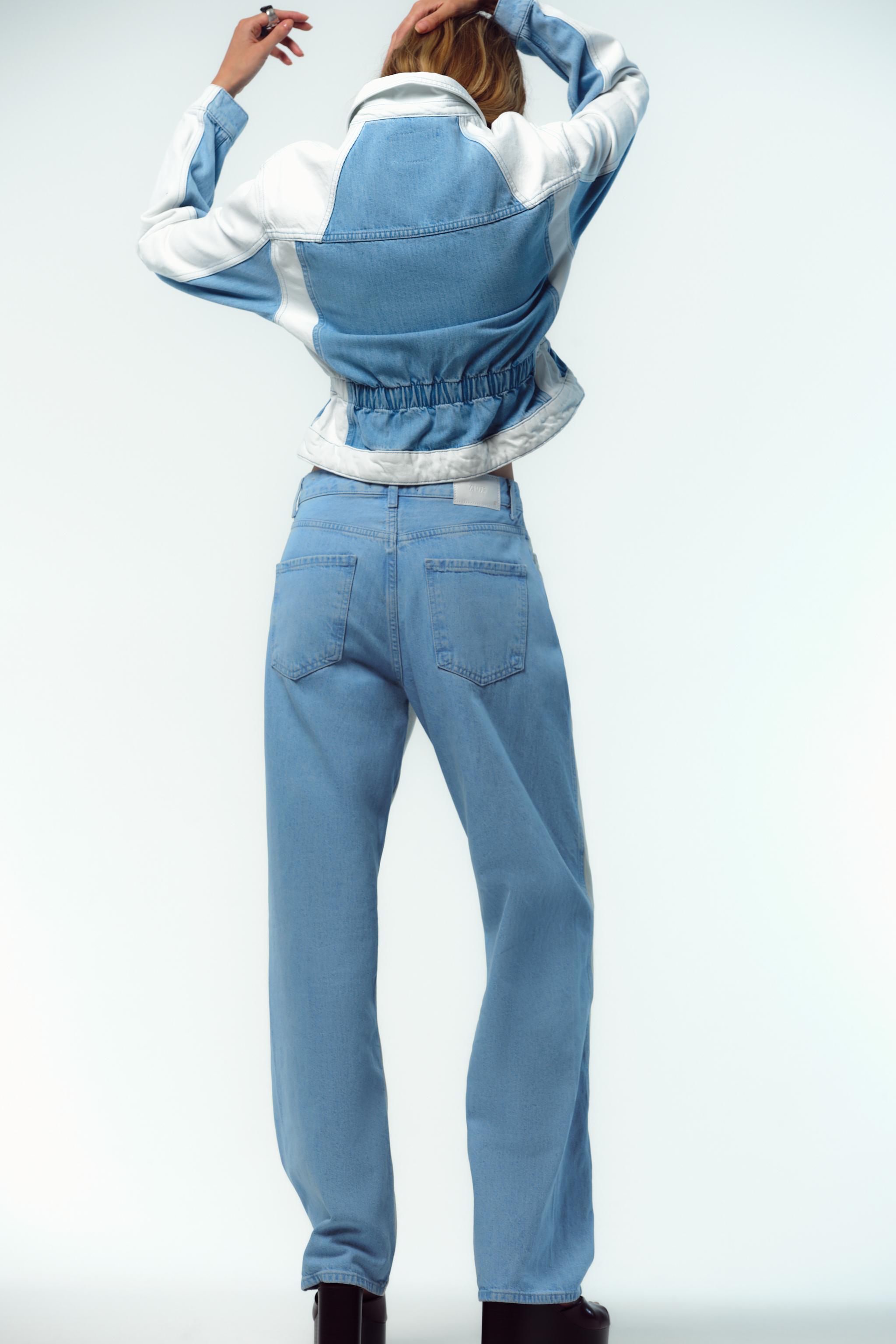 Z1975 STRAIGHT LEG MID-RISE COMBINED JEANS