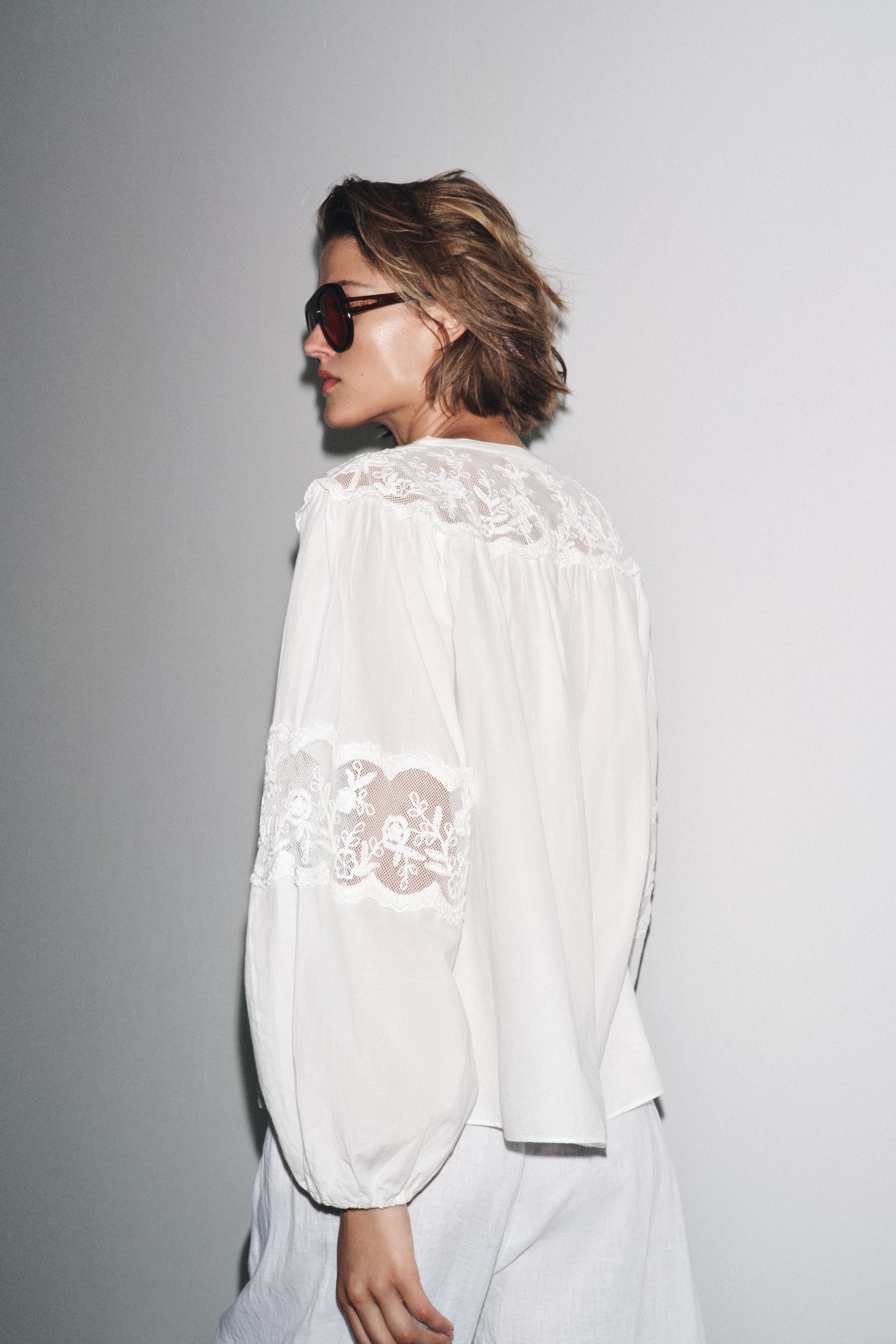 ZW COLLECTION EMBROIDERED SHIRT