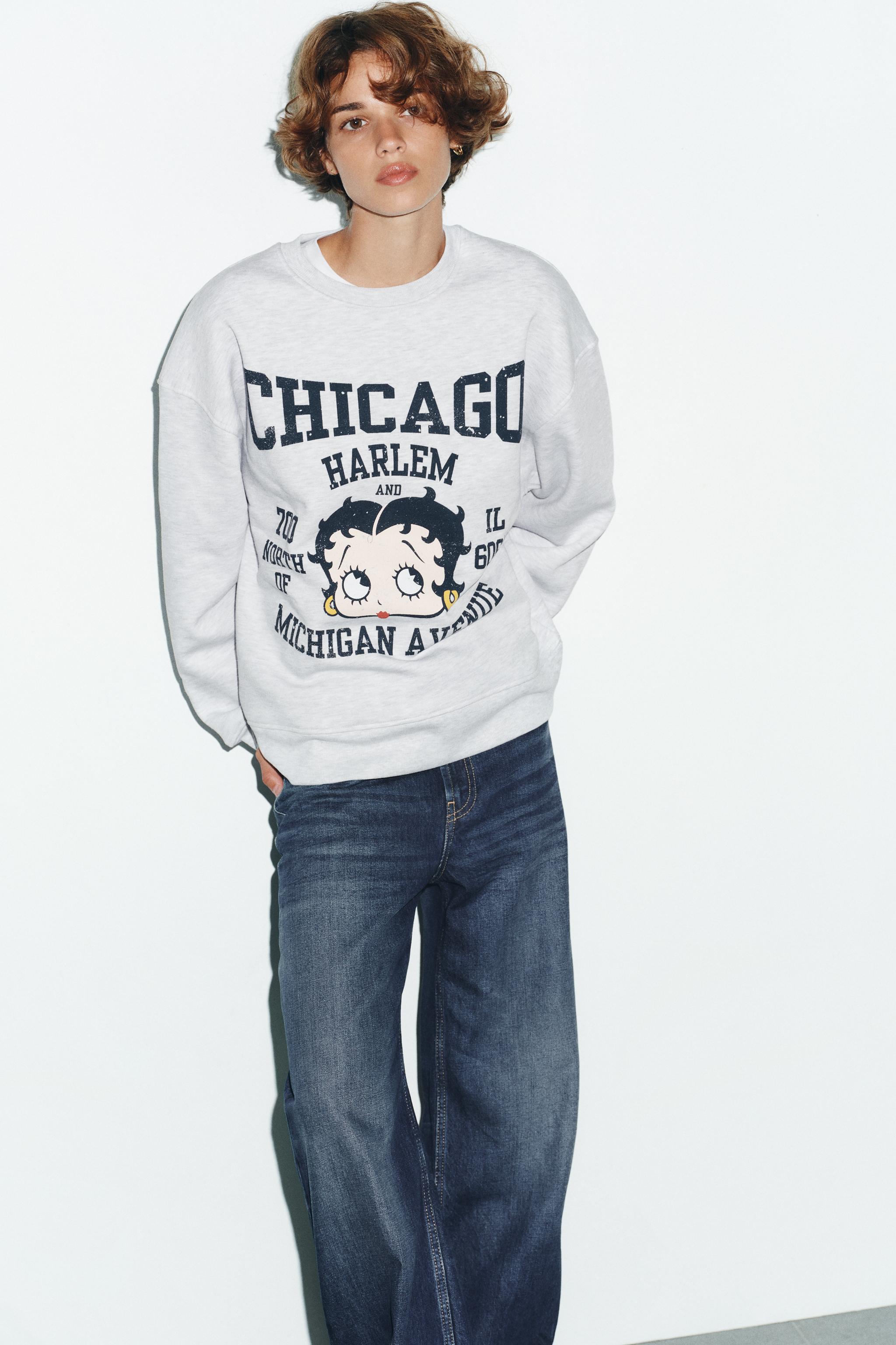 BETTY BOOP© PRINTED SWEATSHIRT