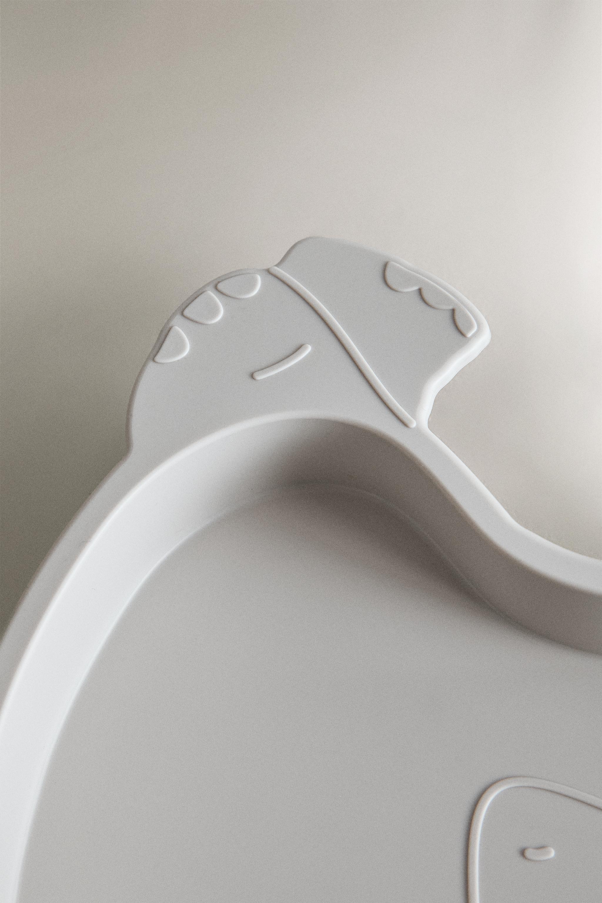 CHILDREN'S SILICONE ELEPHANT PLATE