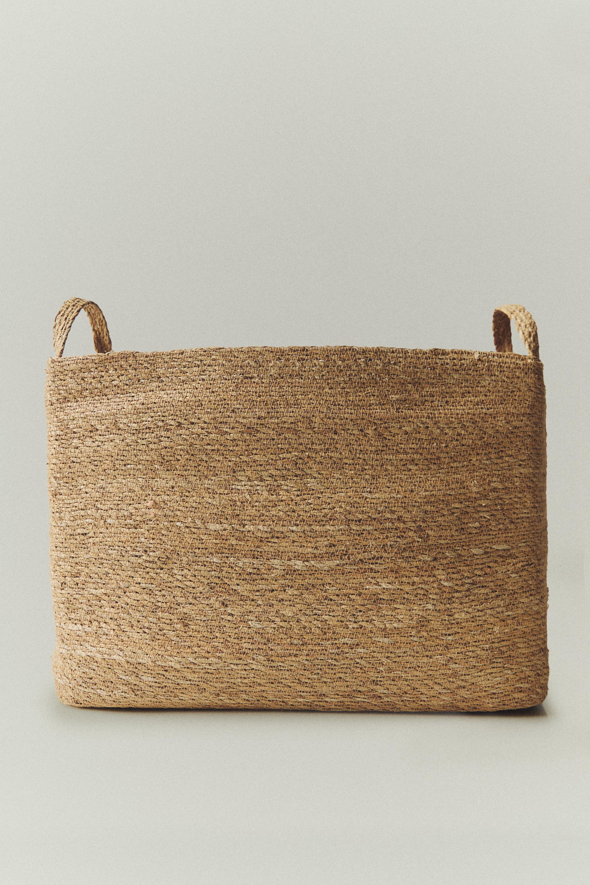 RECTANGULAR SEAGRASS BASKET