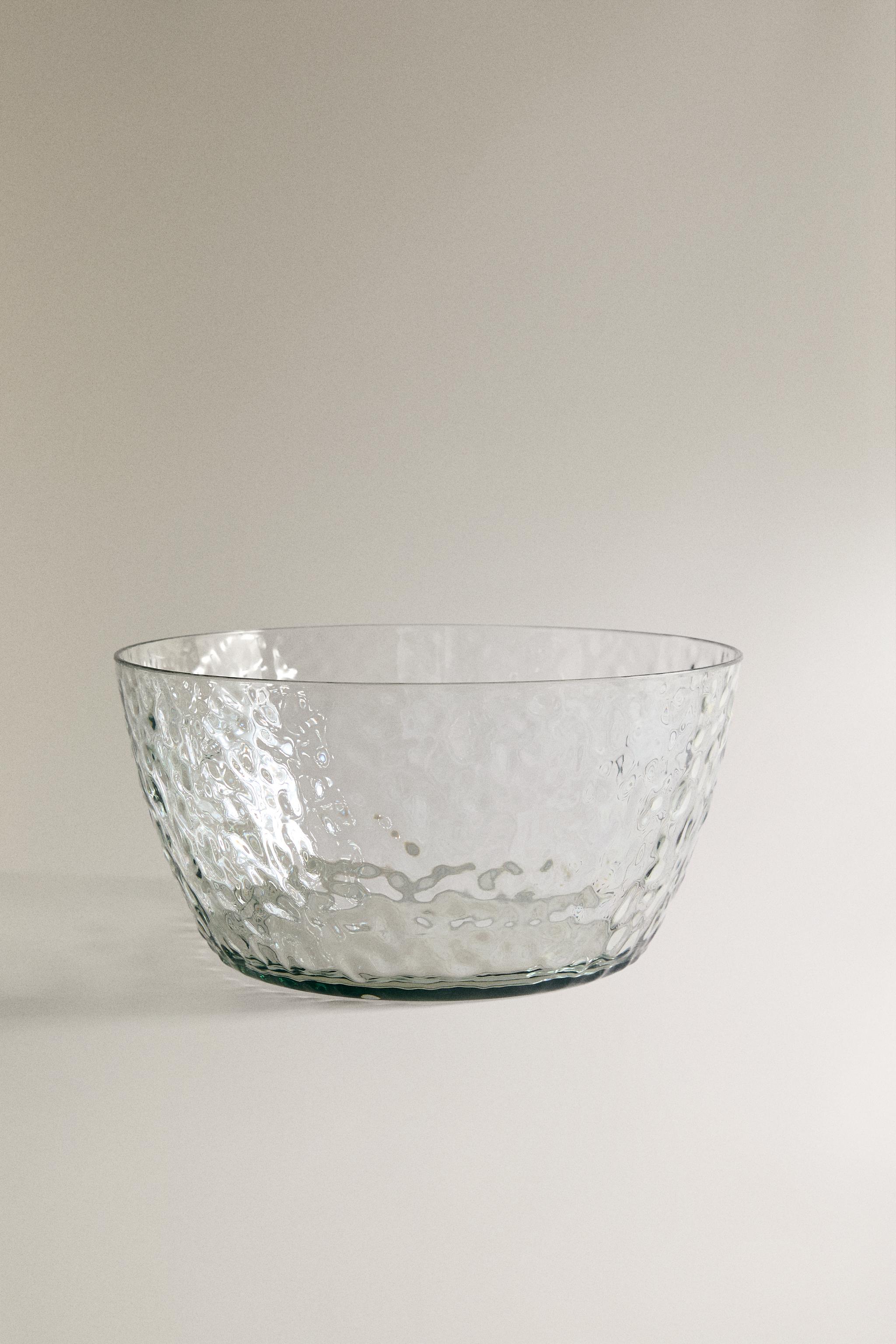 ACRYLIC TEXTURED SALAD BOWL