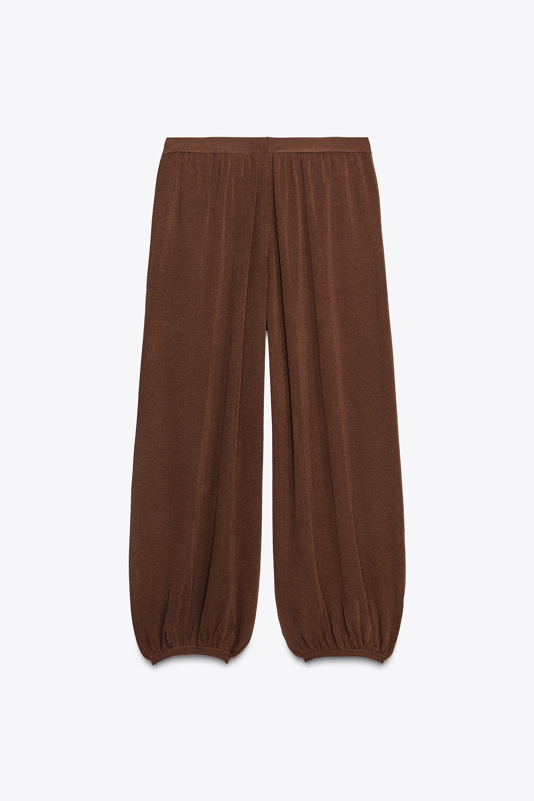 BALLOON KNIT PANTS