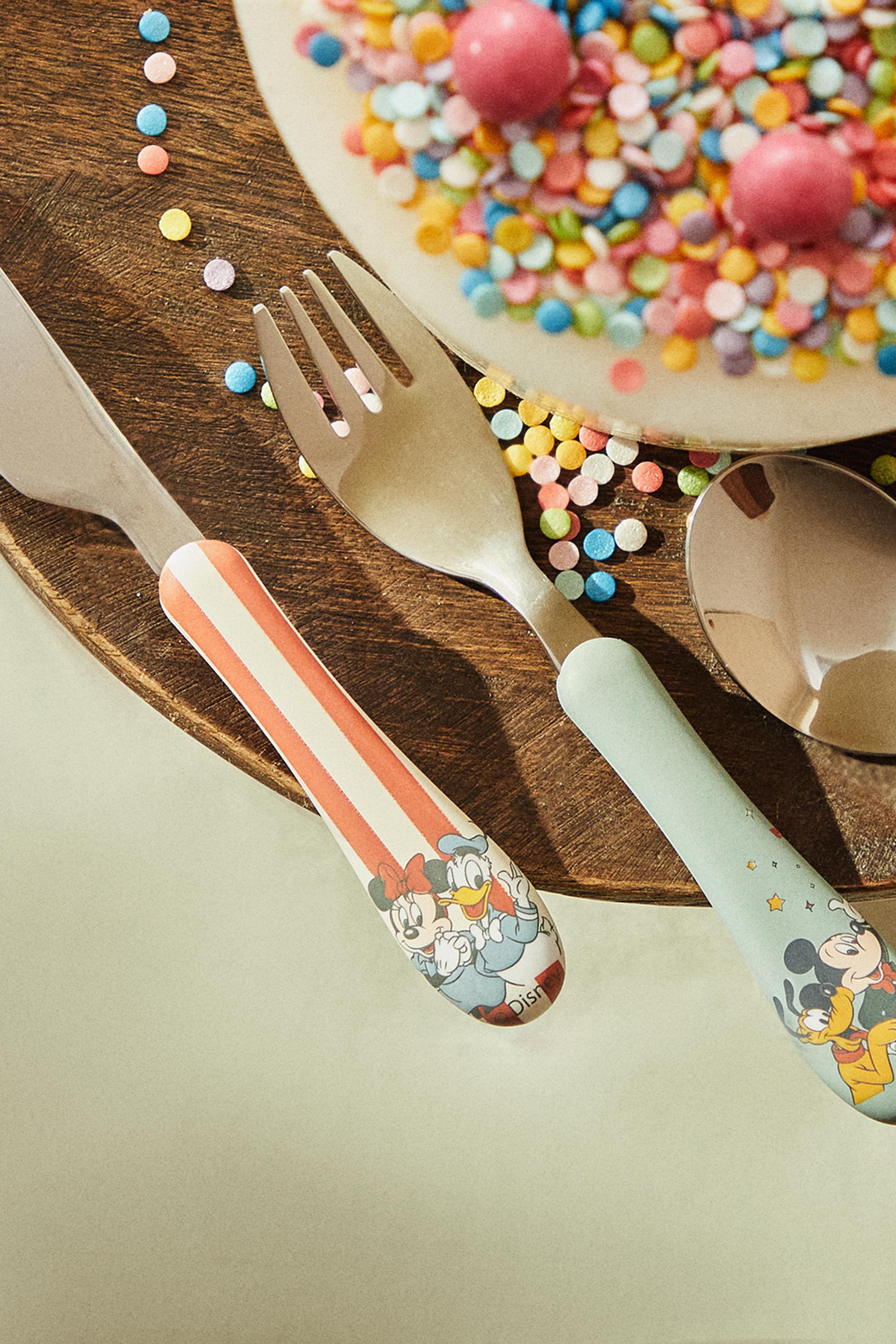 CHILDREN’S MICKEY MOUSE © DISNEY FLATWARE SET (SET OF 3)