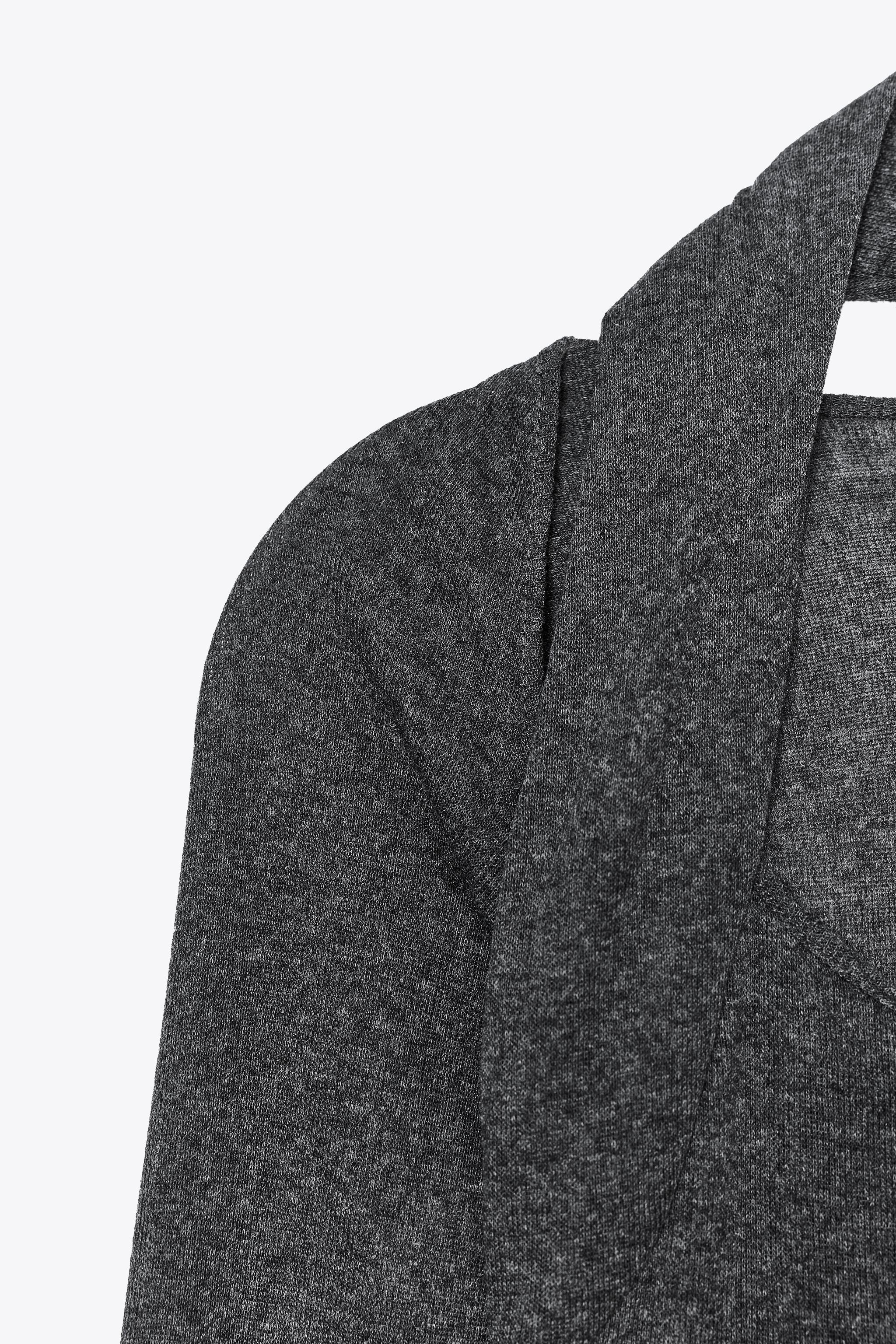 HALTER DOUBLE BOLERO T-SHIRT