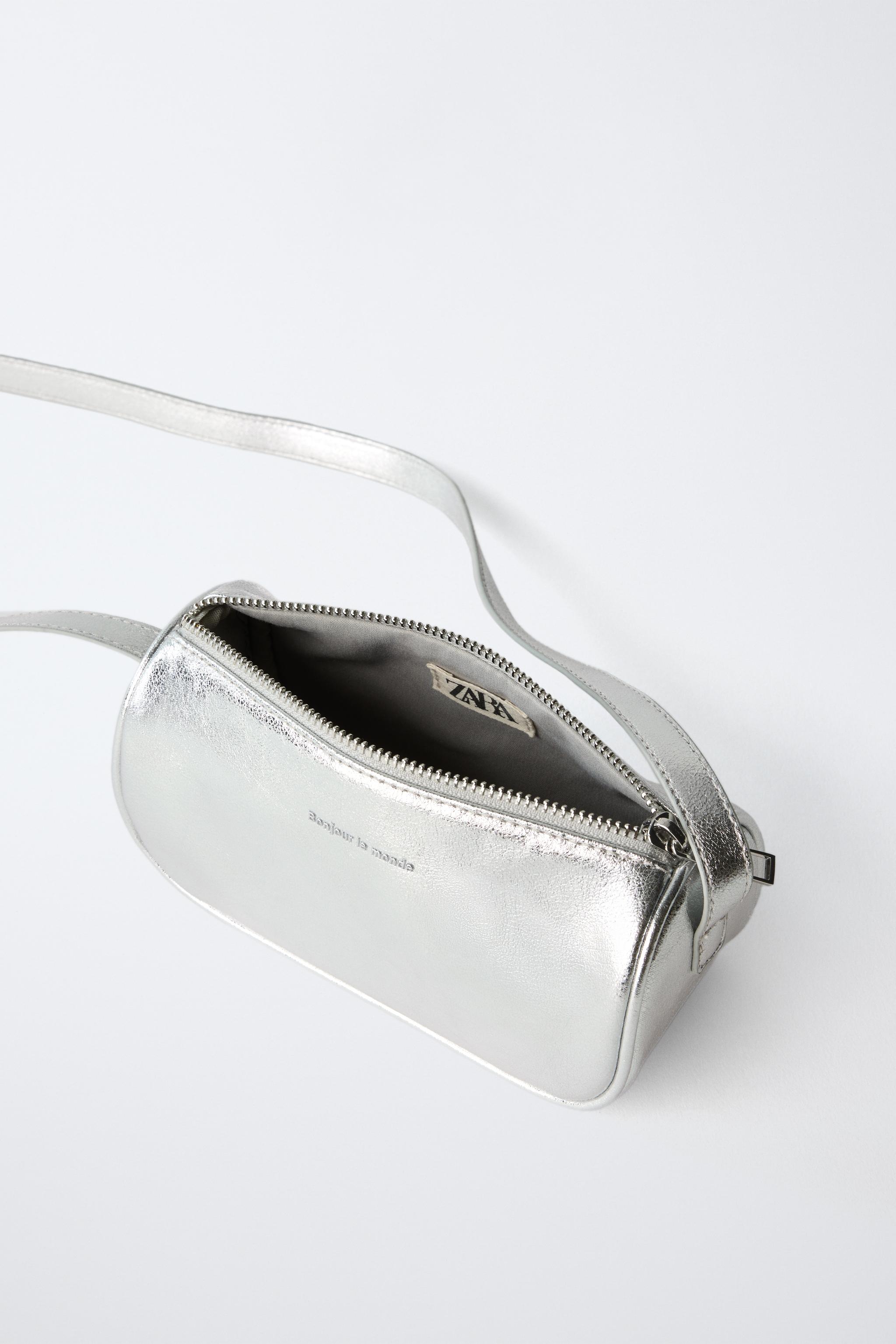 METALLIC CROSSBODY BAG