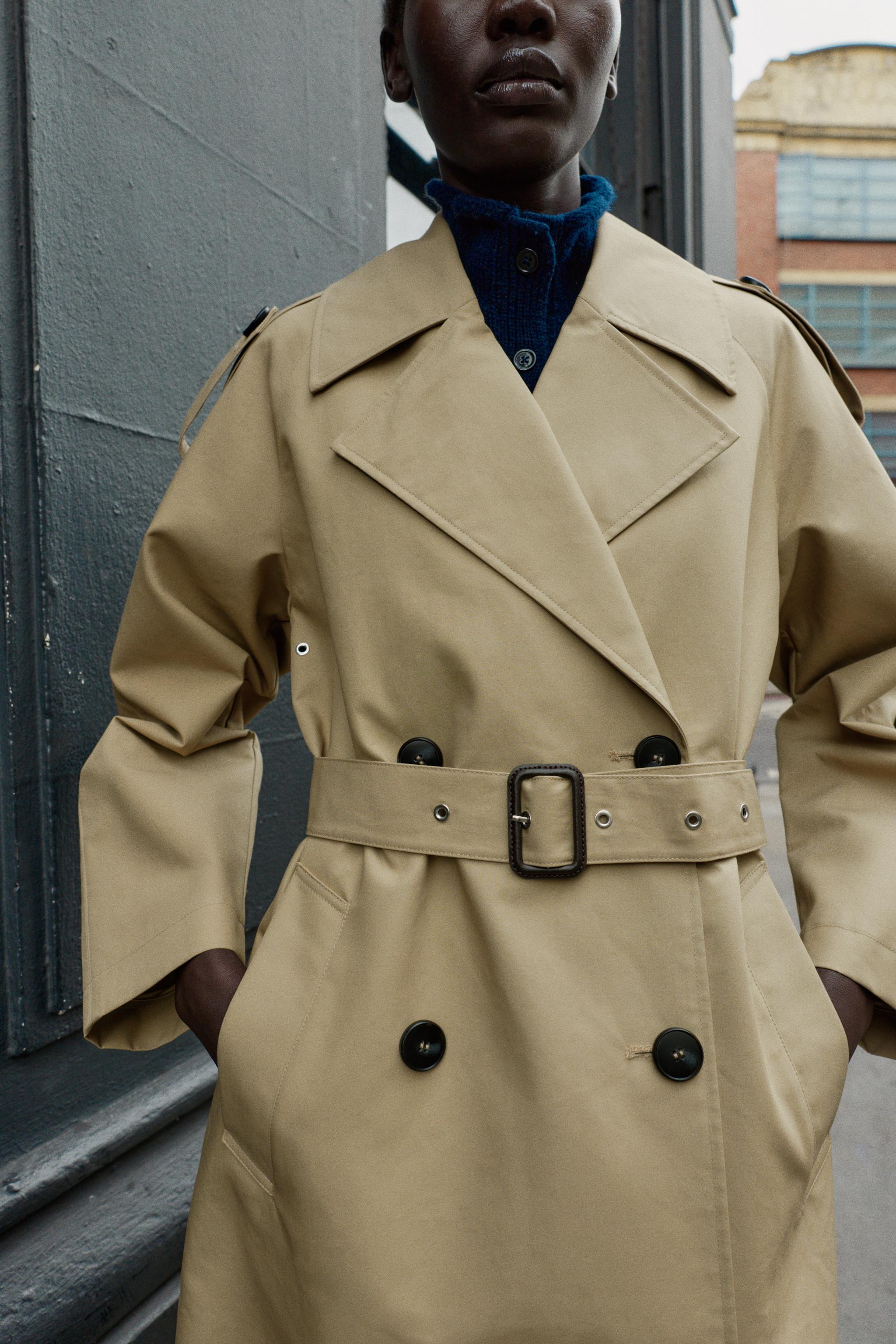 BELTED TOPCOAT