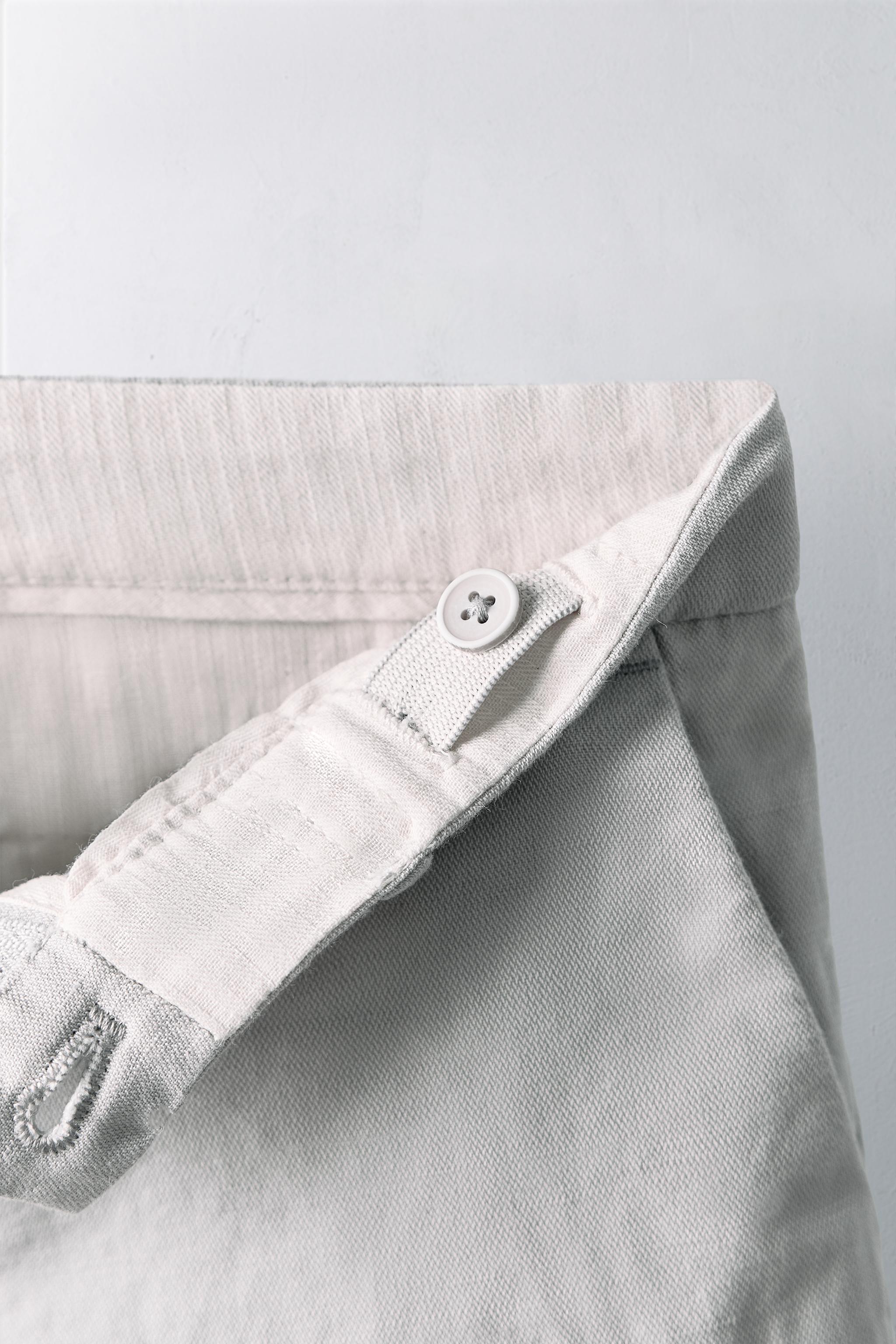 2-5 YEARS/ LIMITED EDITION LINEN BERMUDA SHORTS