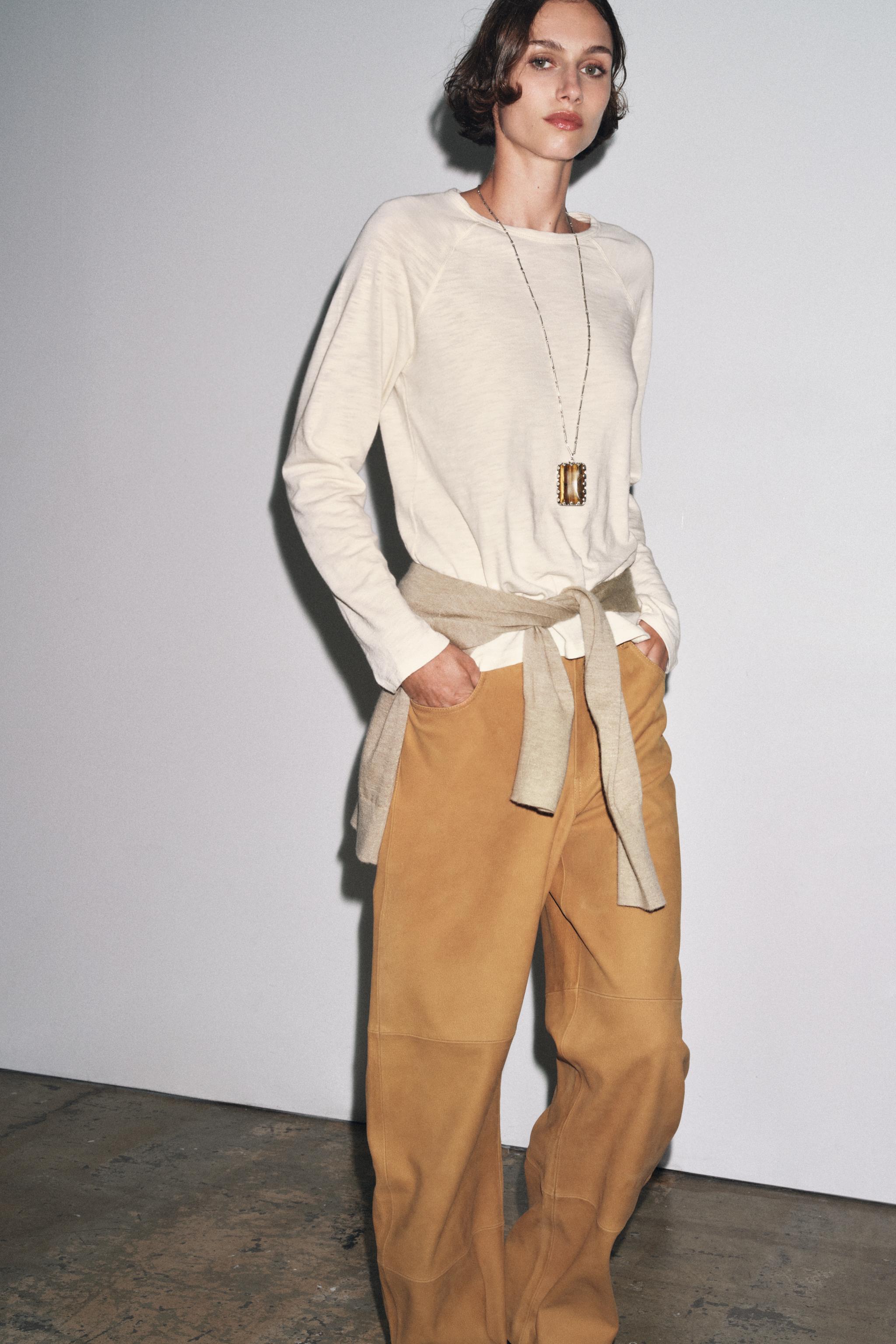 COTTON RAGLAN SLEEVE T-SHIRT