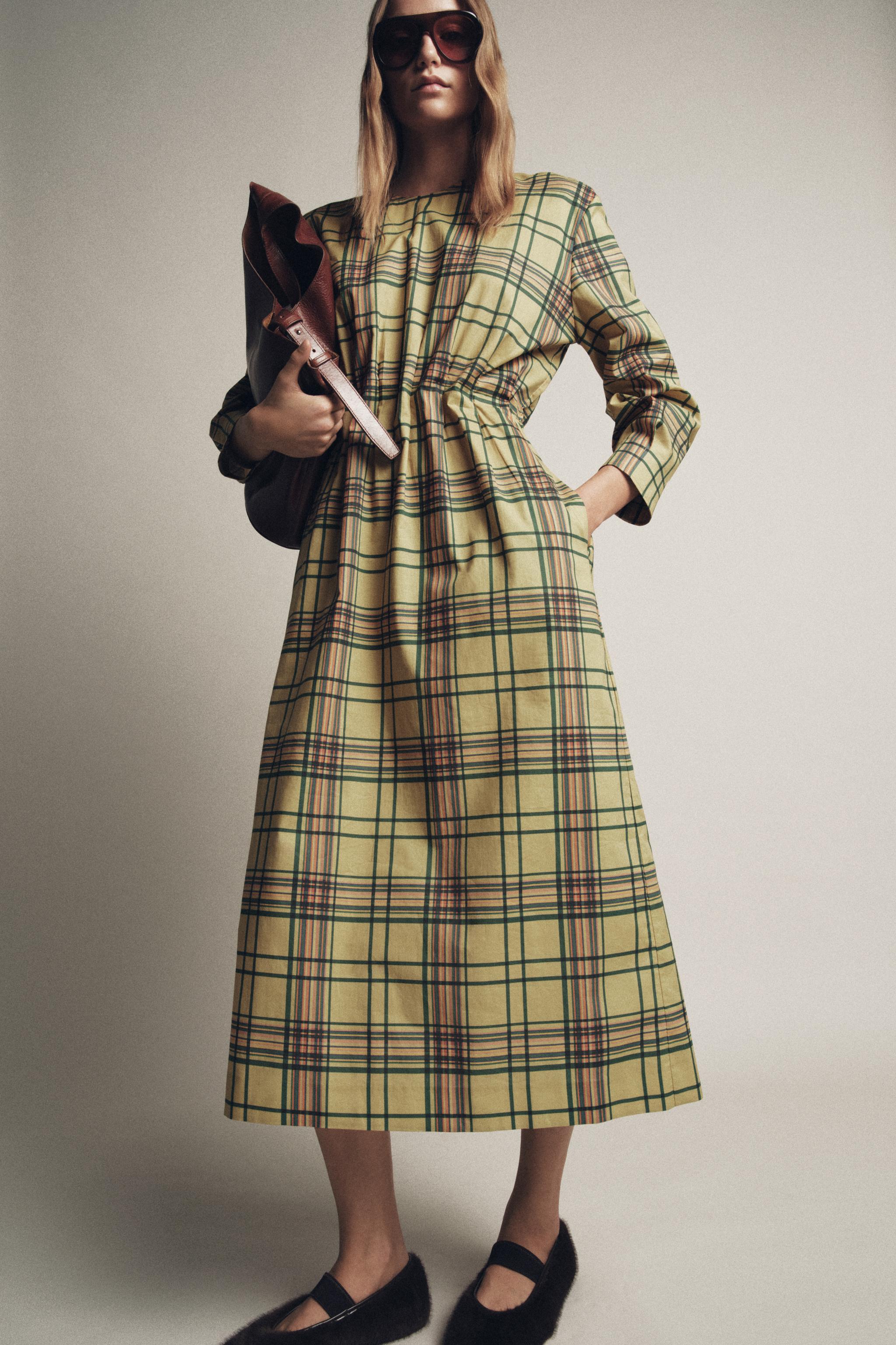 FAUX FUR BALLET FLATS