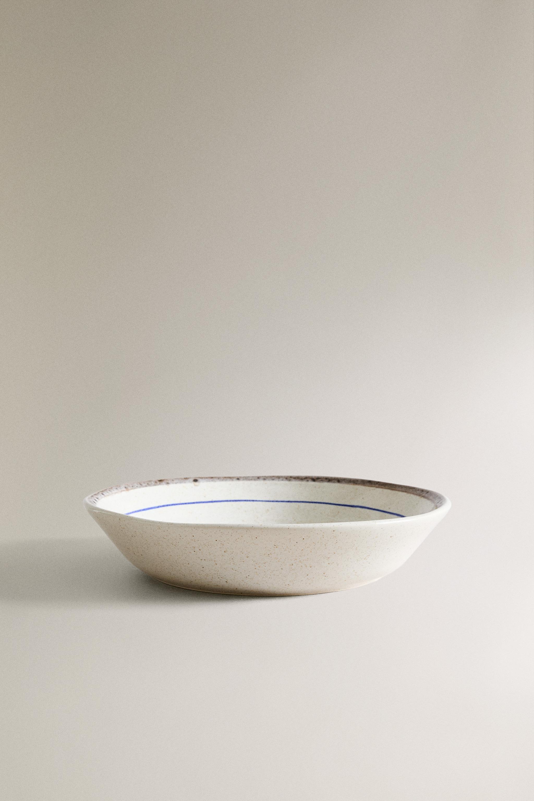 STONEWARE FISH SOUP PLATE