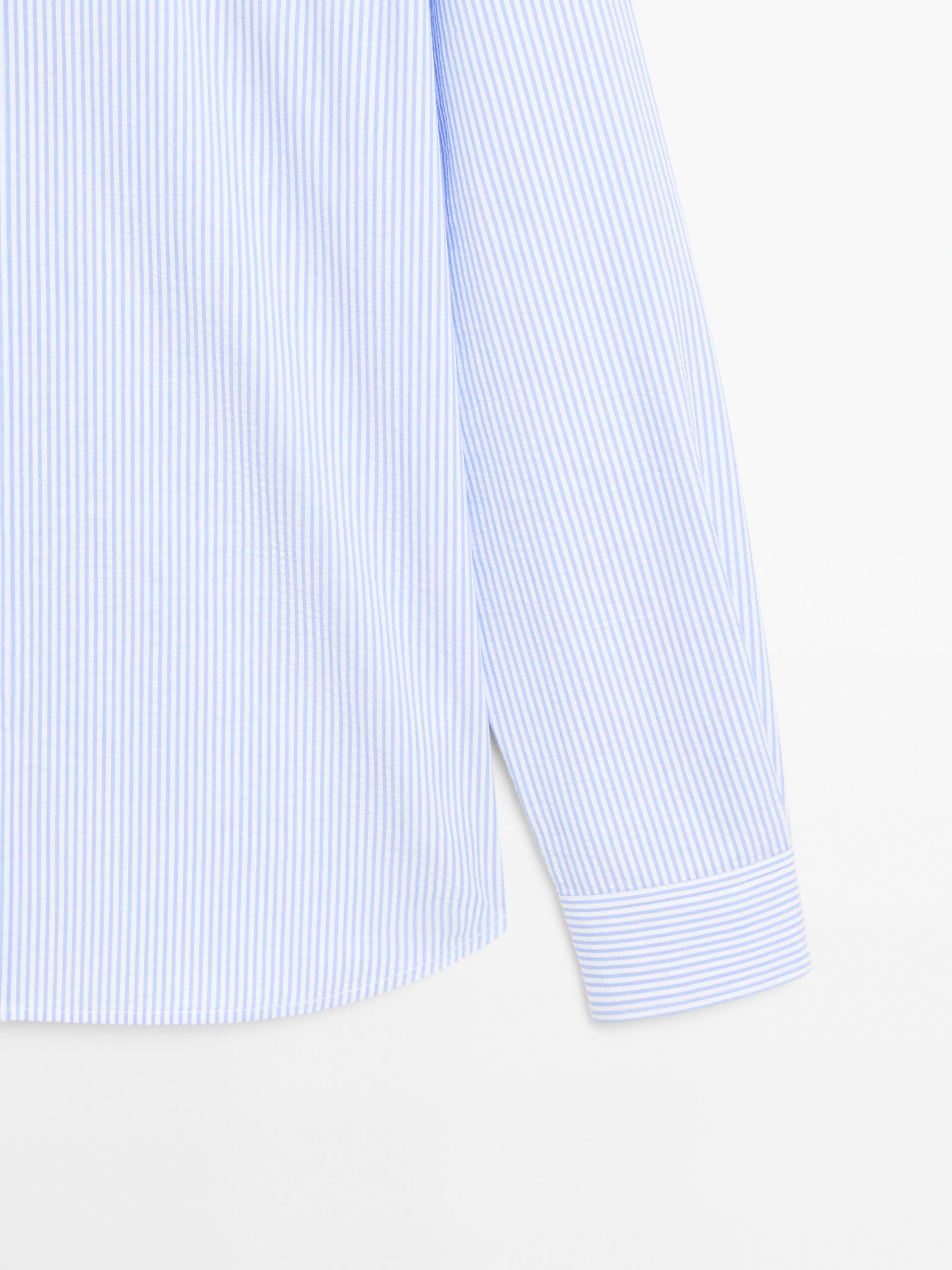 Regular fit striped shirt