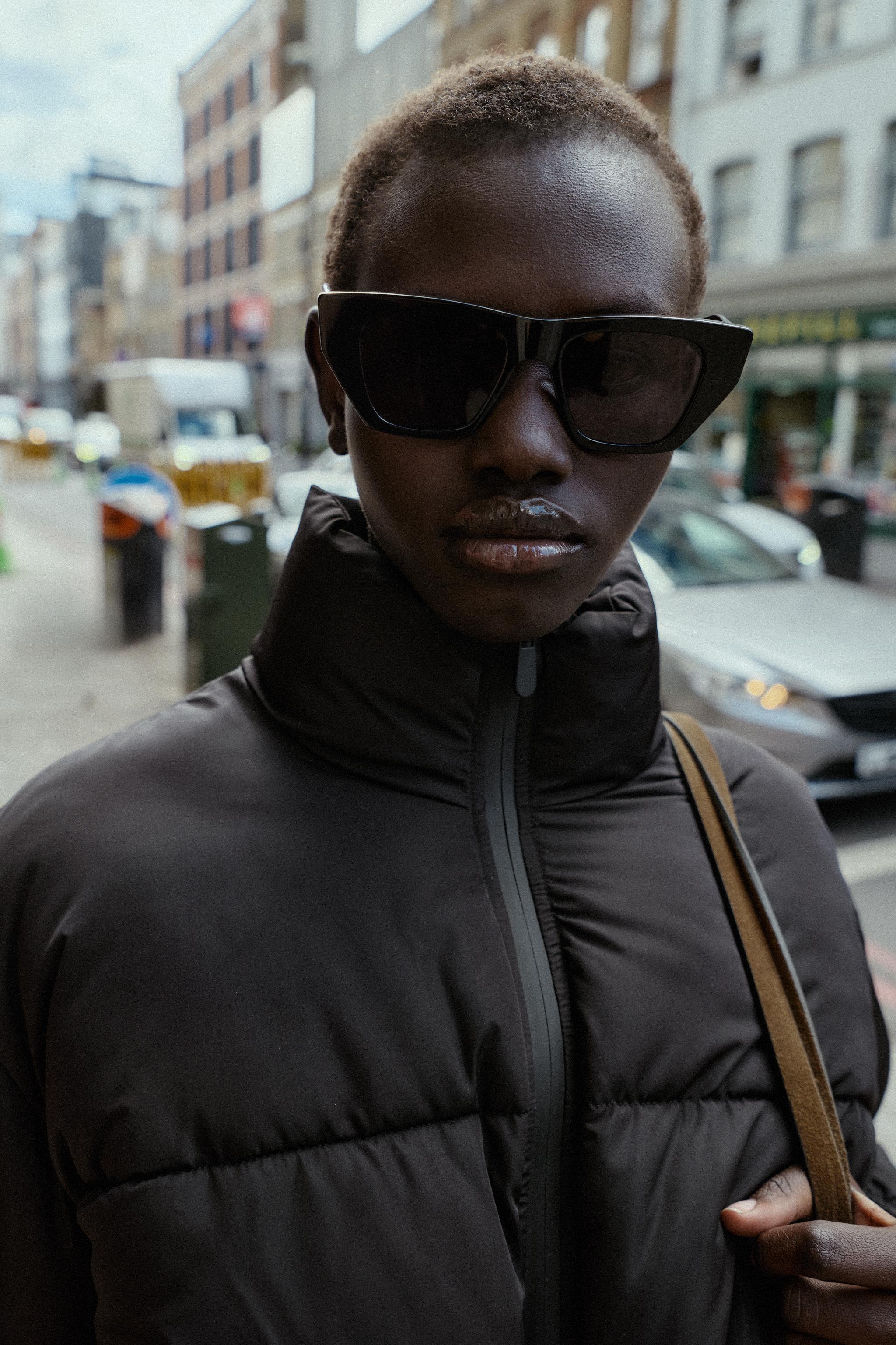 COMBINATION CROPPED PADDED JACKET