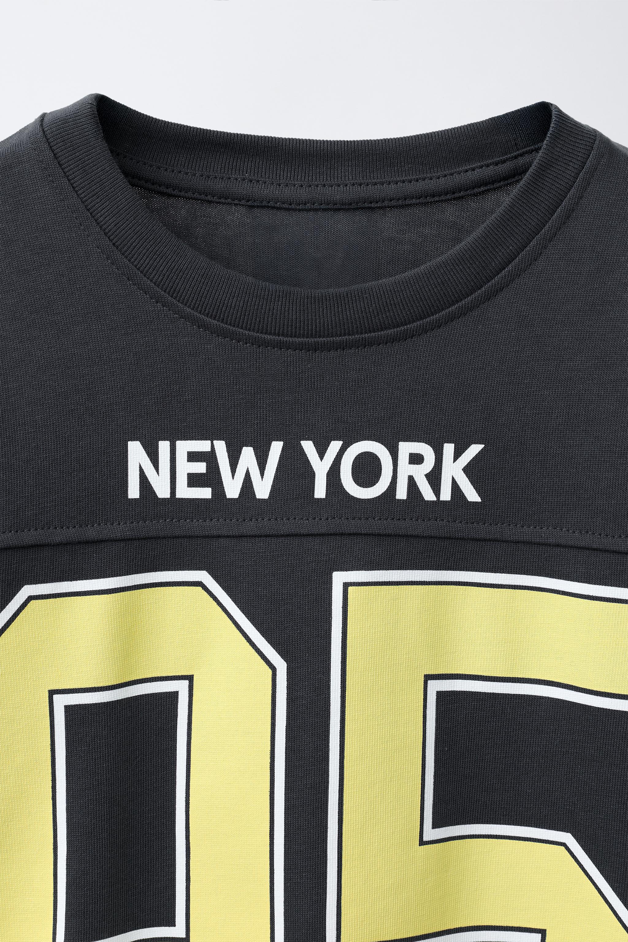 NUMBER PRINT T-SHIRT