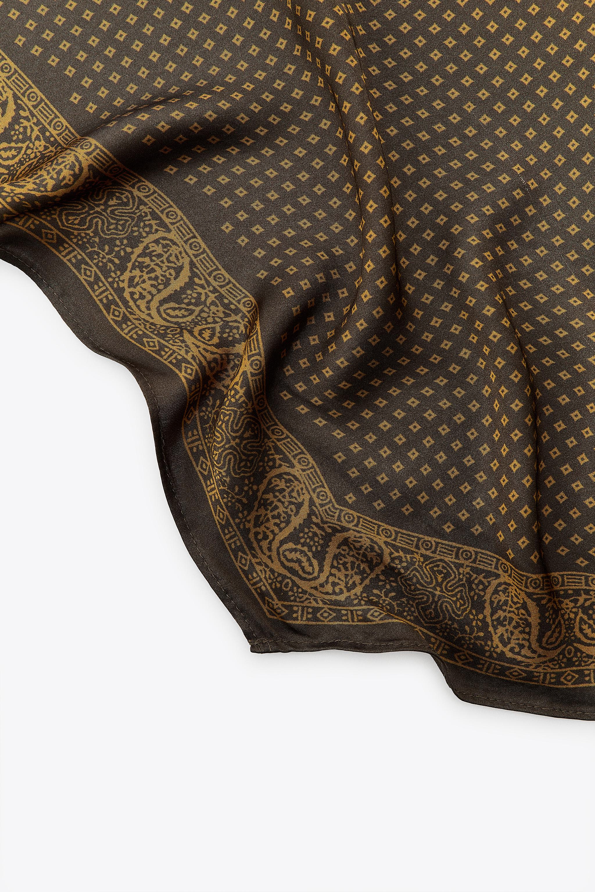 SATIN PRINTED BANDANA